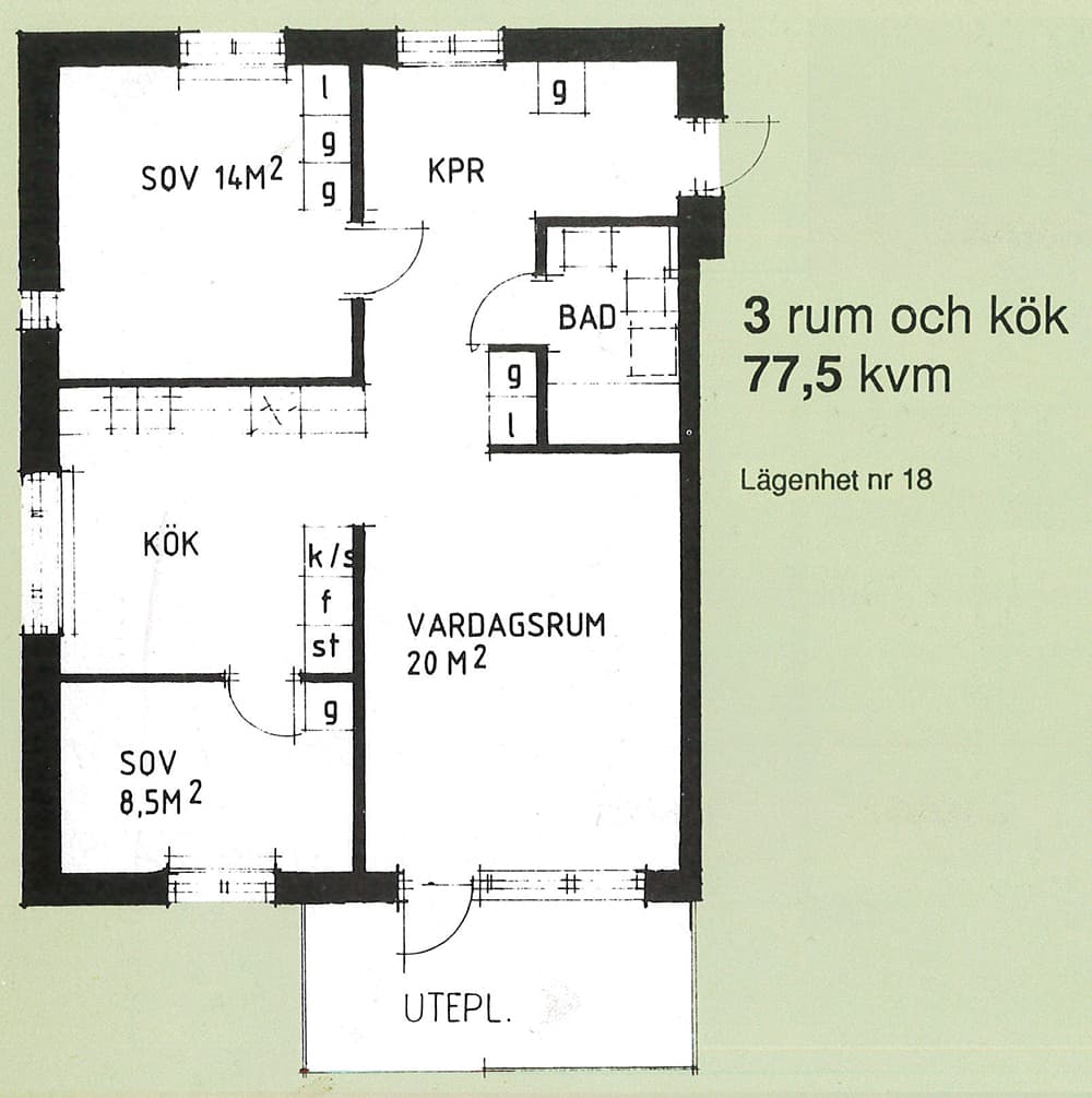 Stackgatan i Skellefteå