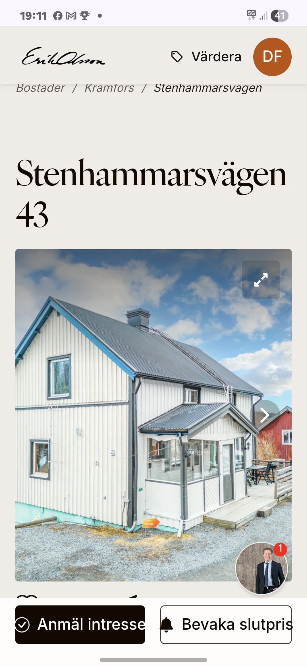 Stenhammarsvägen i Kramfors