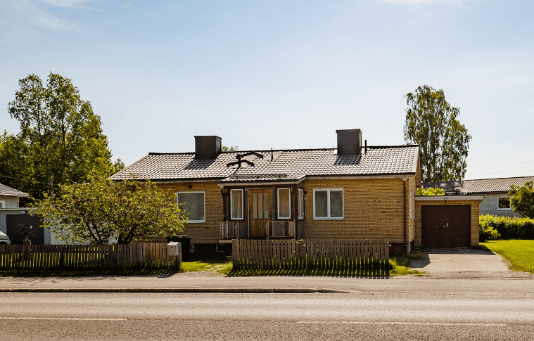 Garnisonsgatan i Boden