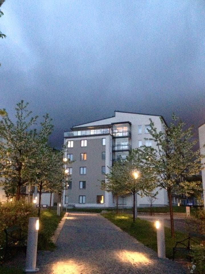 Drottning Kristinas Esplanad i Solna