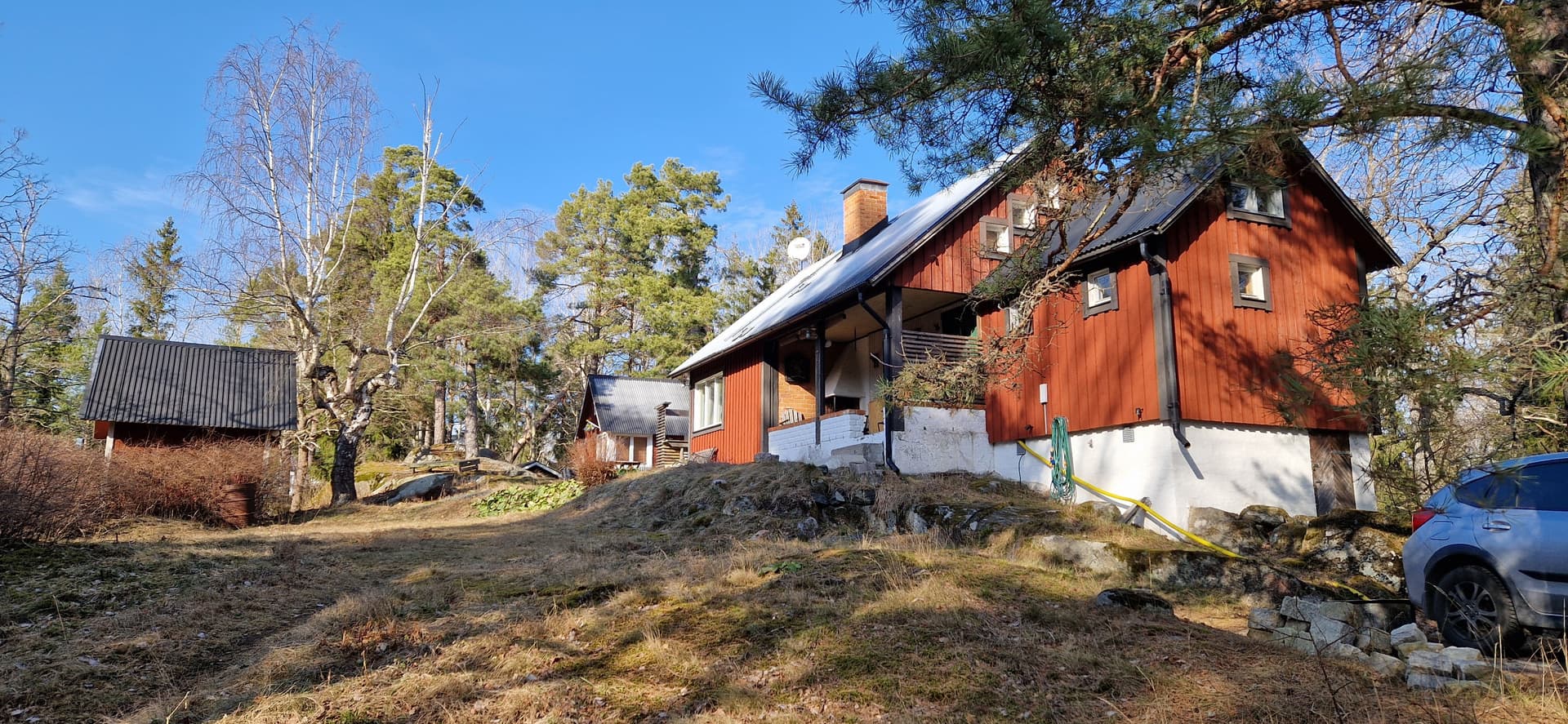Fiskmyrevägen i Ingarö