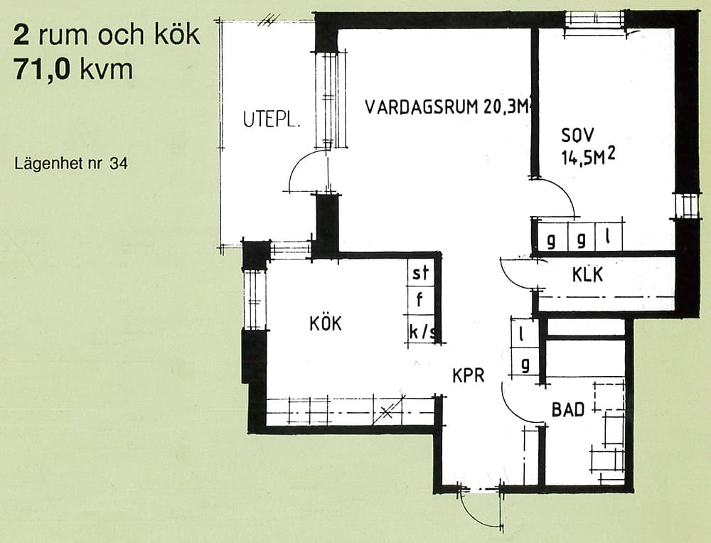 Stackgatan i Skellefteå