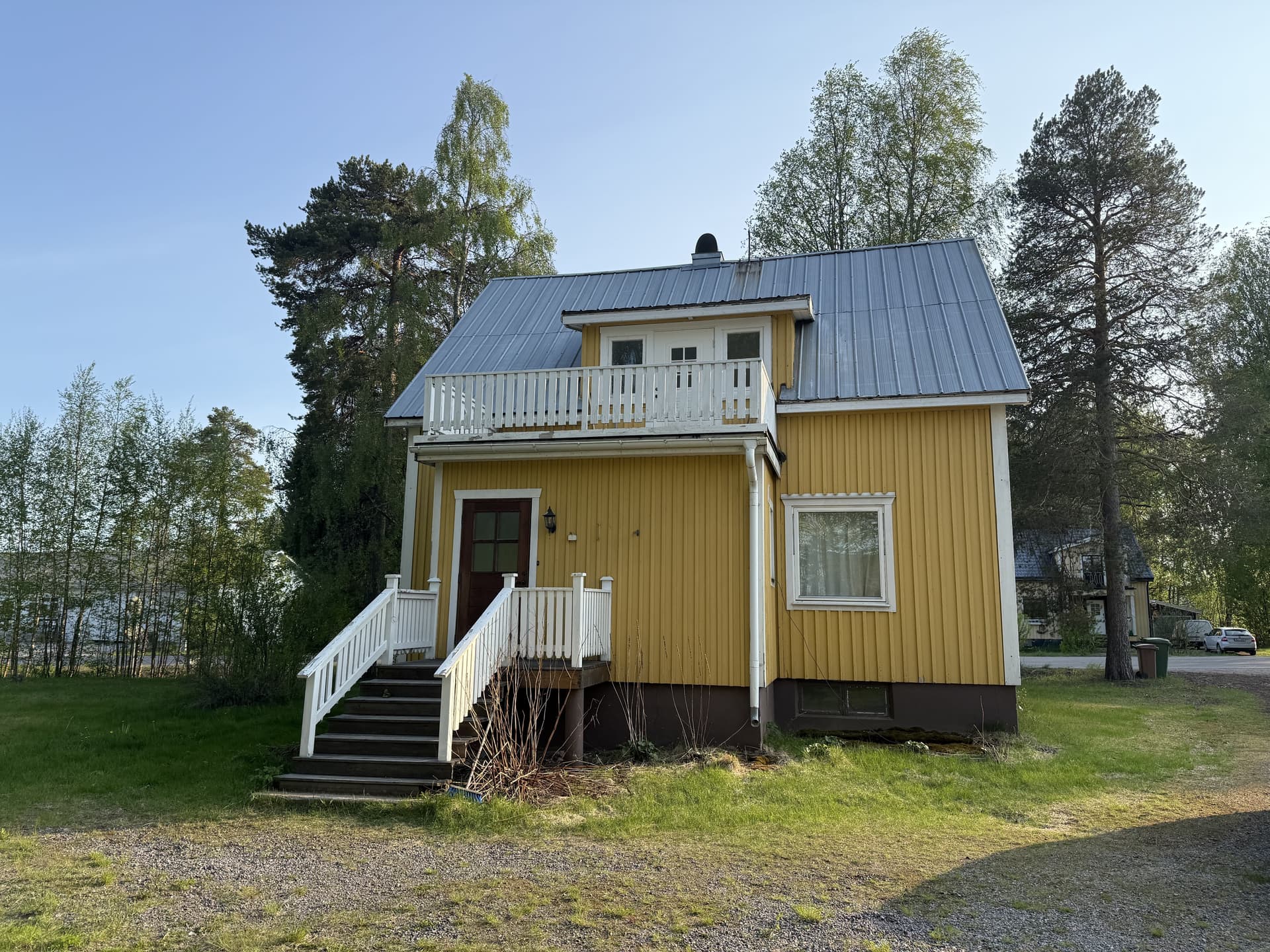 Vännäsvägen i Överkalix