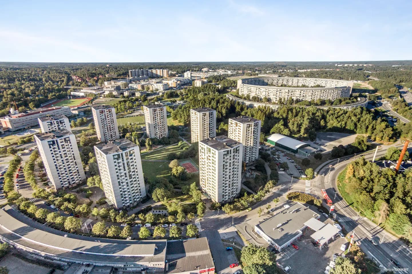 Näsbydalsvägen i Täby