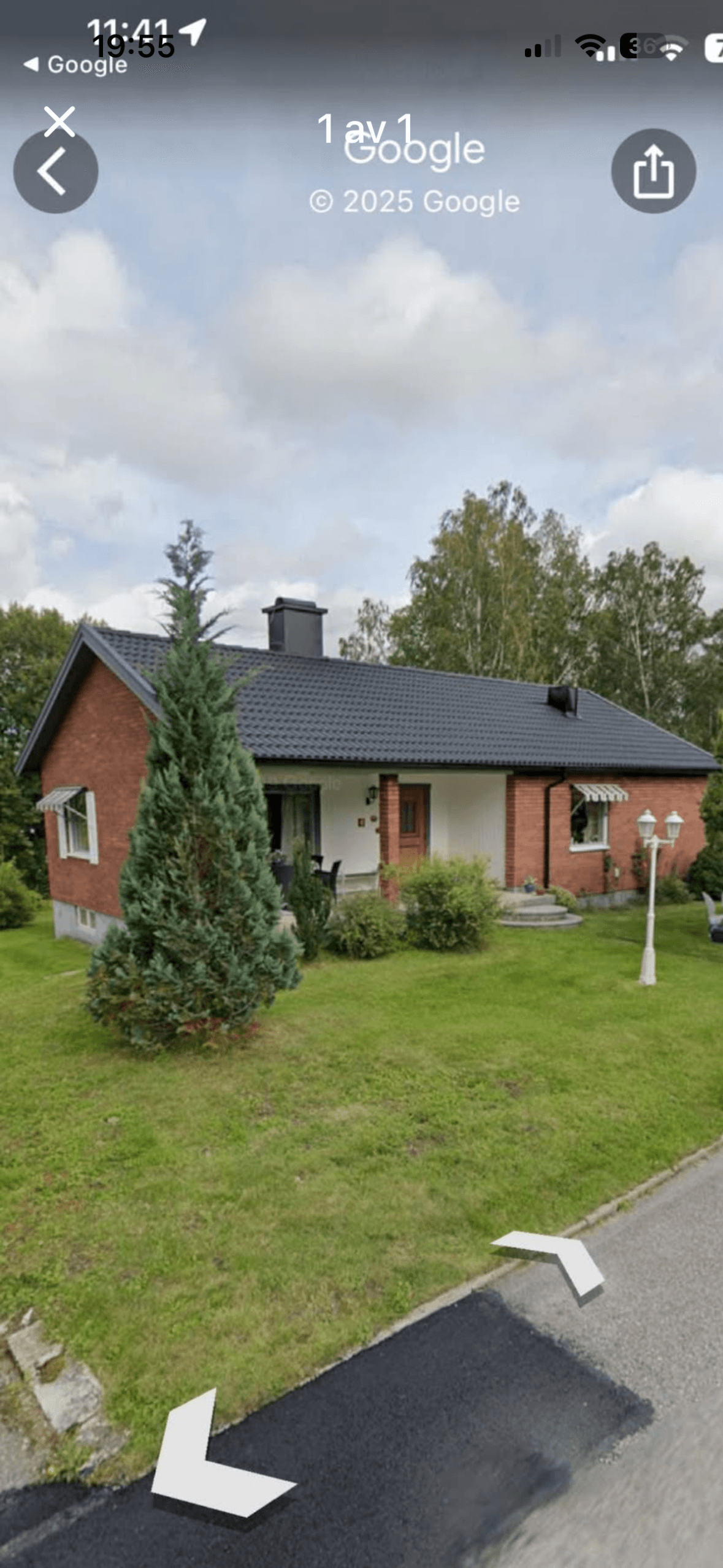 Bäckvägen i Hallsberg