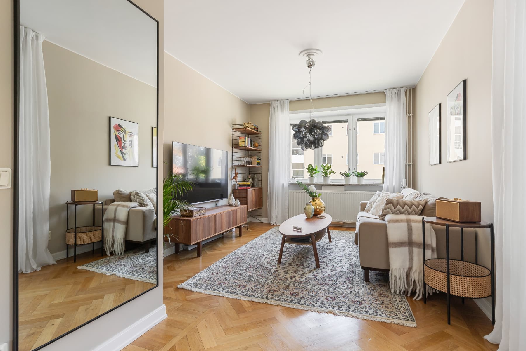 Hunnebergsvägen i Bromma