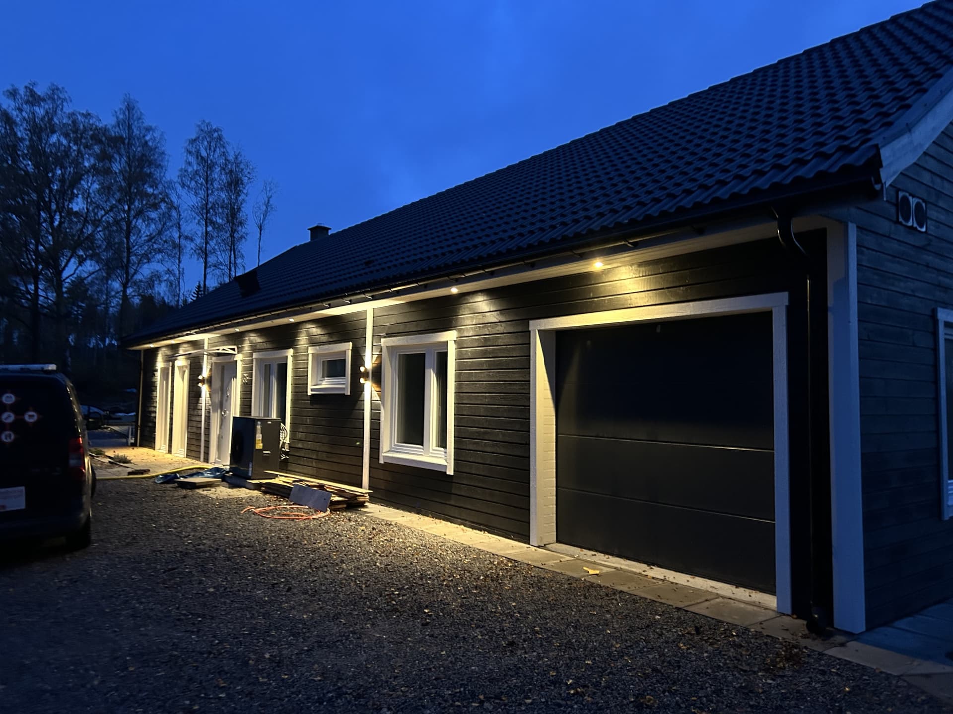 Skoklostervägen i Häggeby
