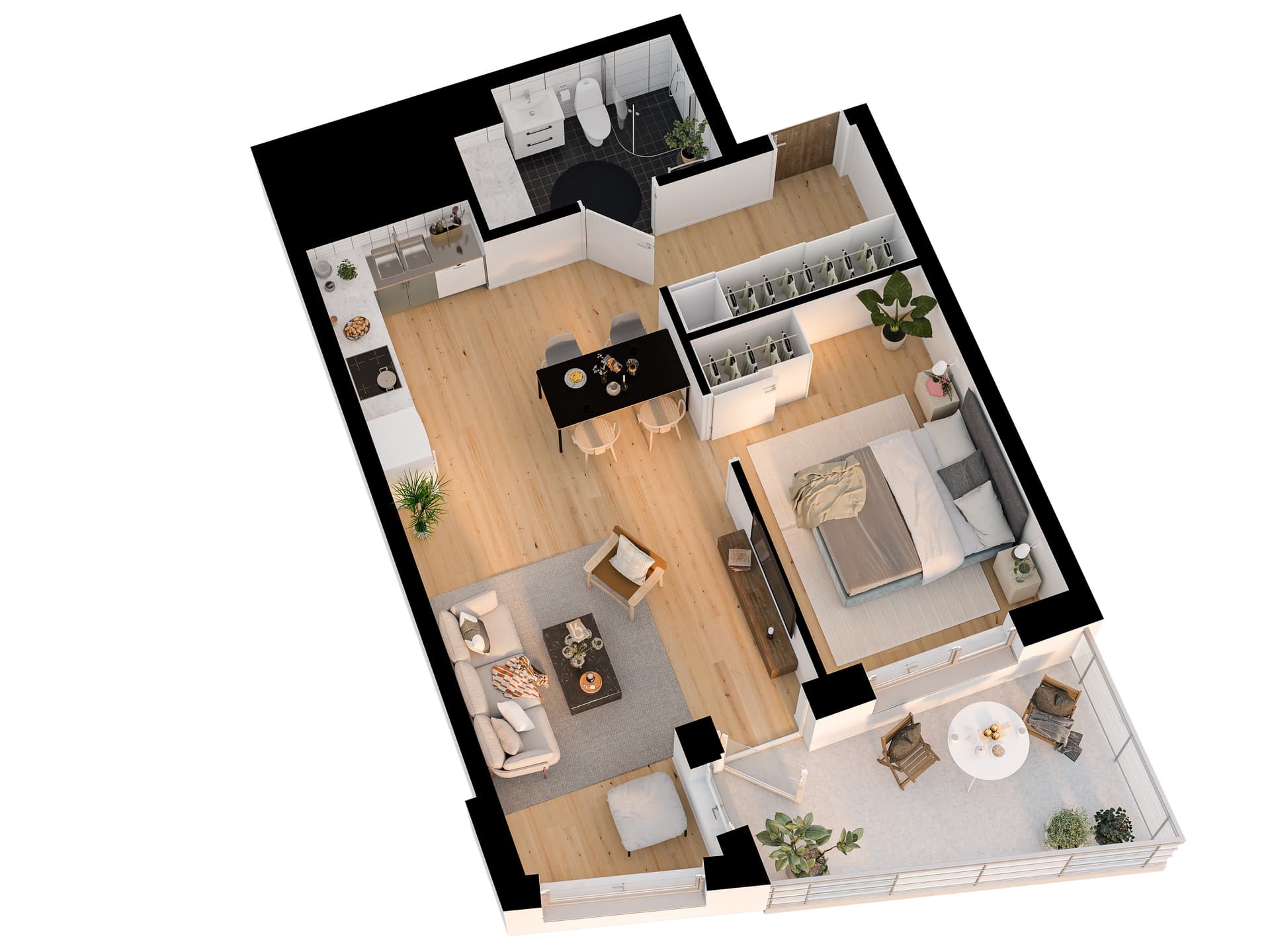 Frans G Wibergs väg i Kristianstad