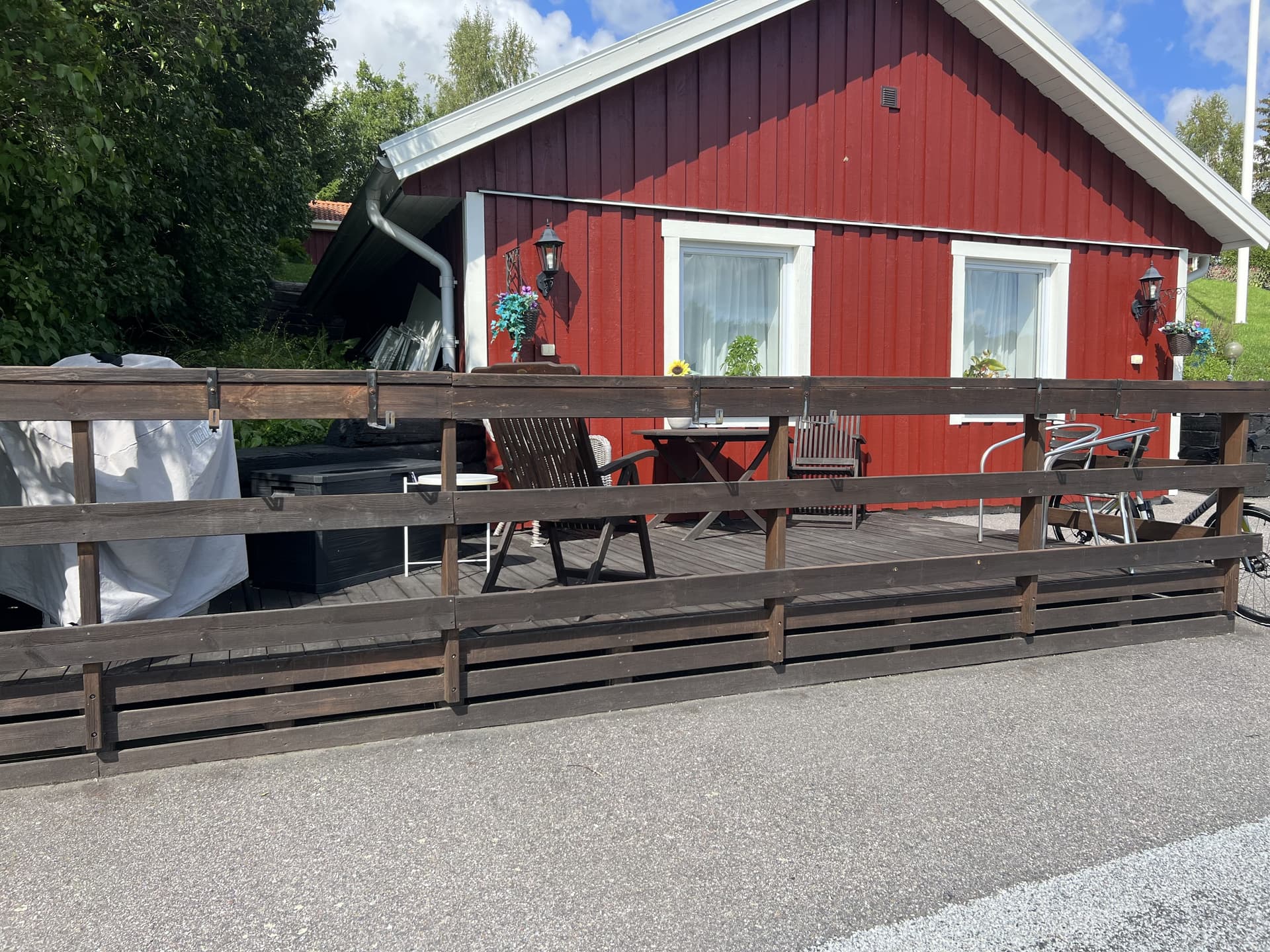 Mörbytorpsvägen i Vallentuna