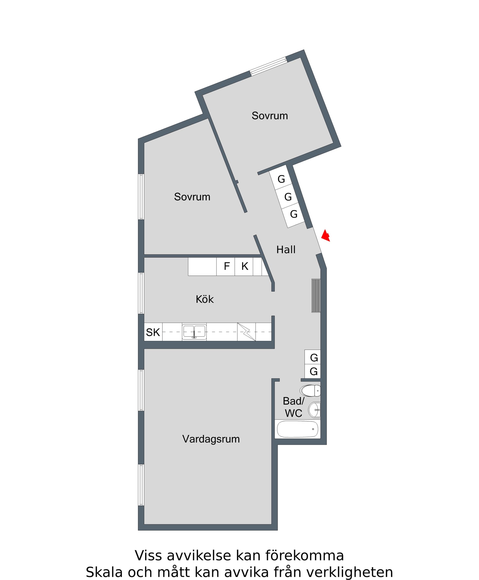 Östermalmsvägen i Finspång