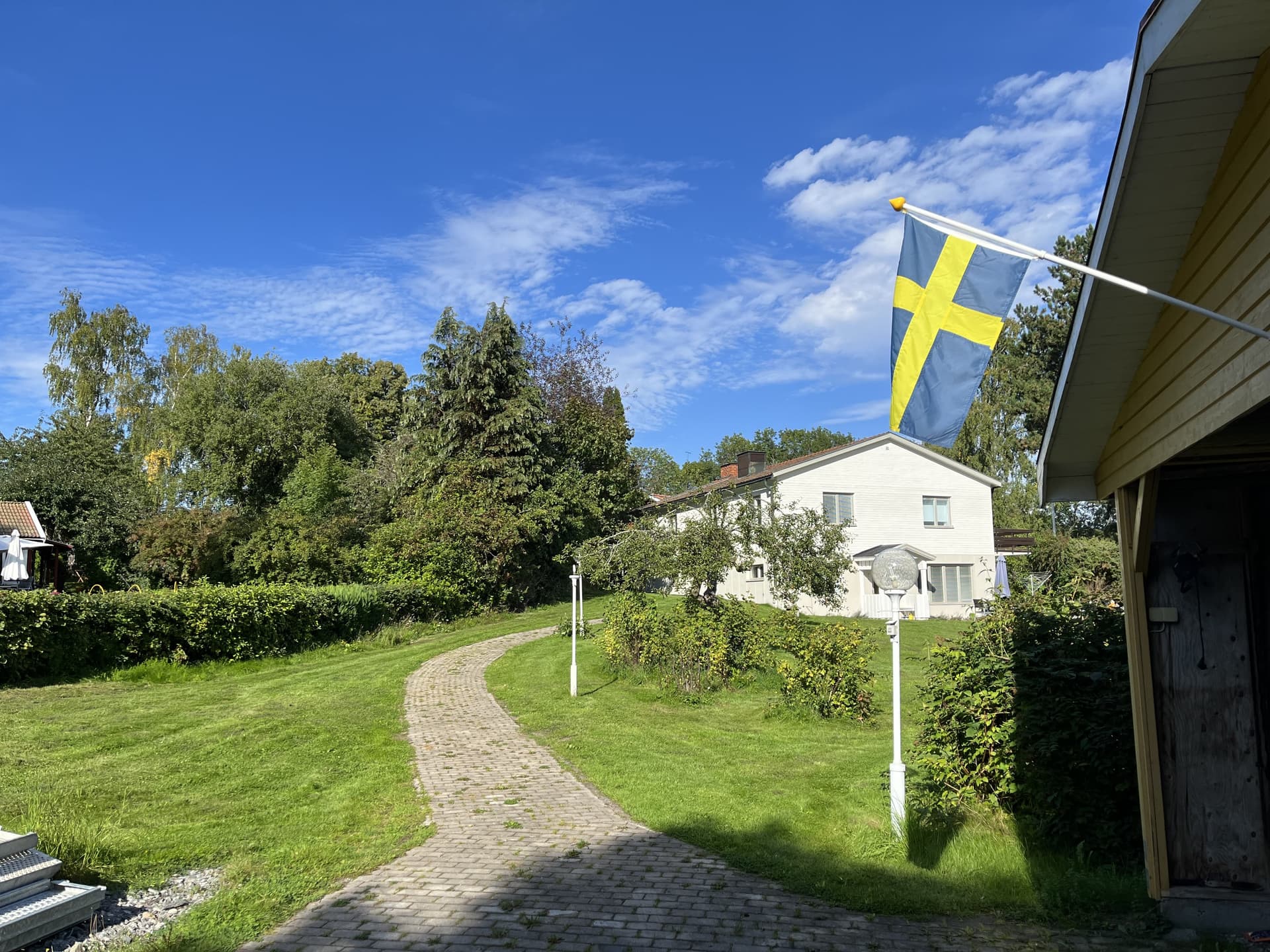 Skarpöbyvägen i Vaxholm