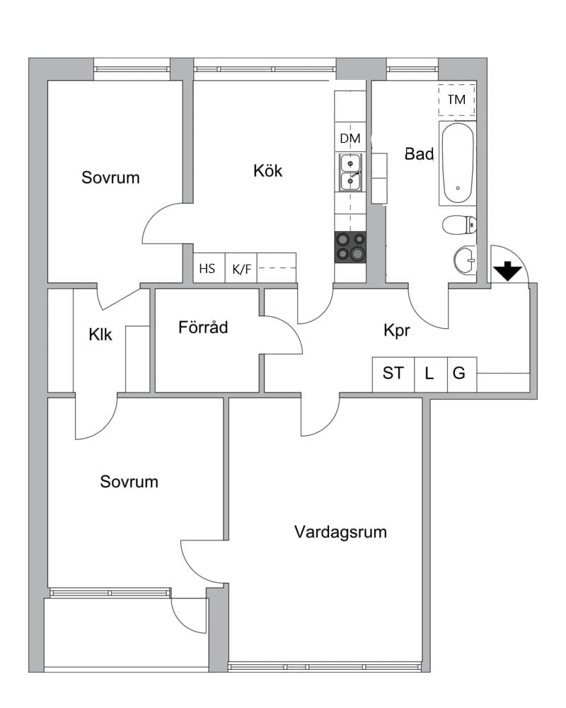 Karmgatan i Karlstad