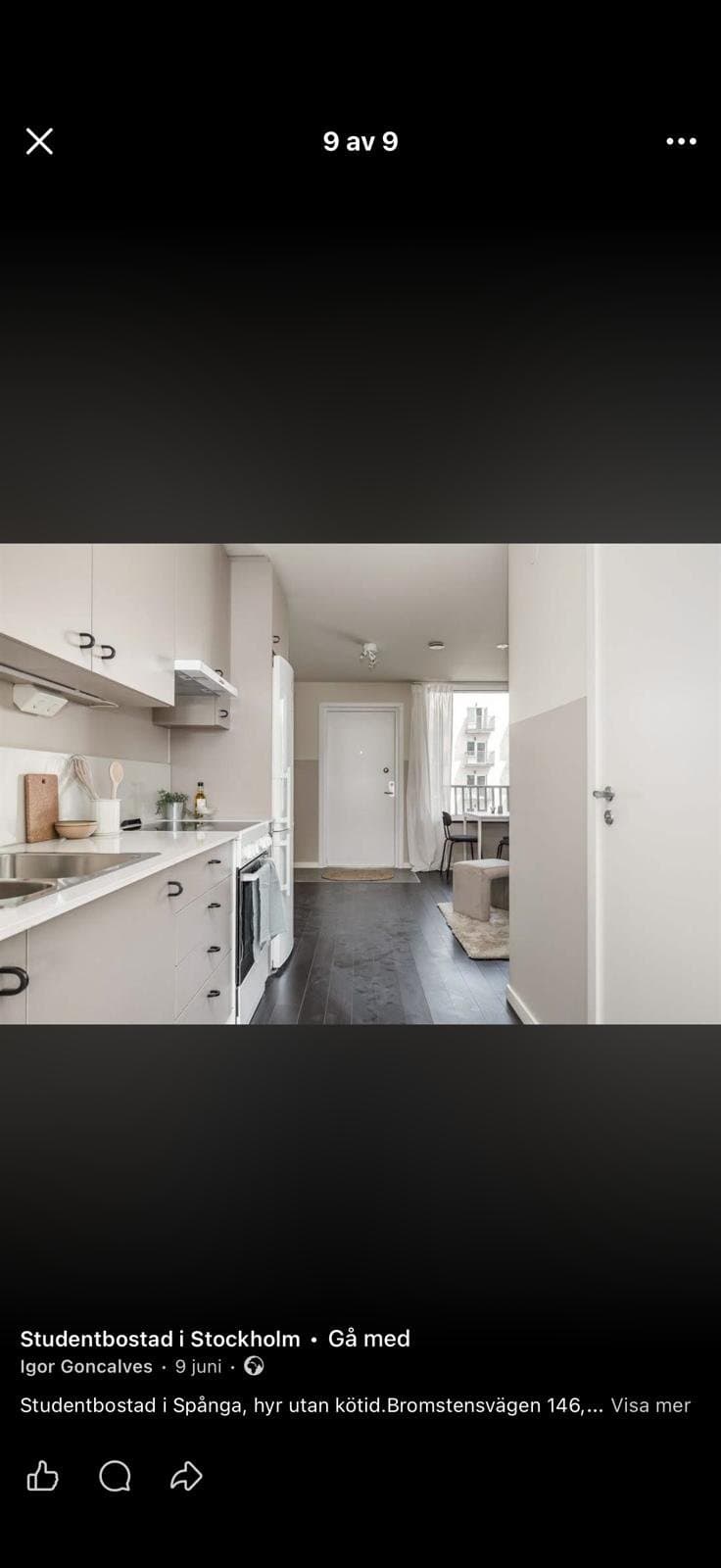 Bromstensvägen i Spånga