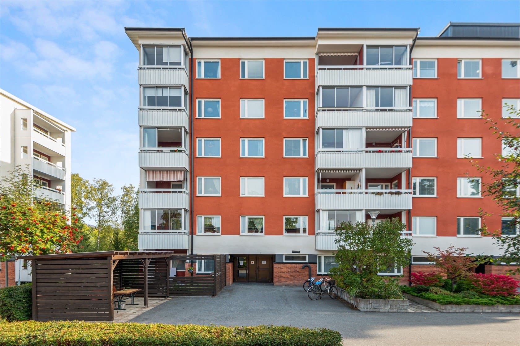 Valthornsvägen i Uppsala