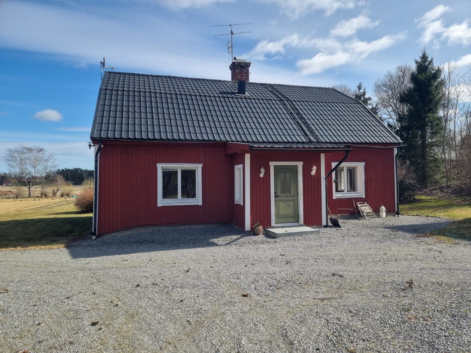 Hjälstavägen i Örsundsbro