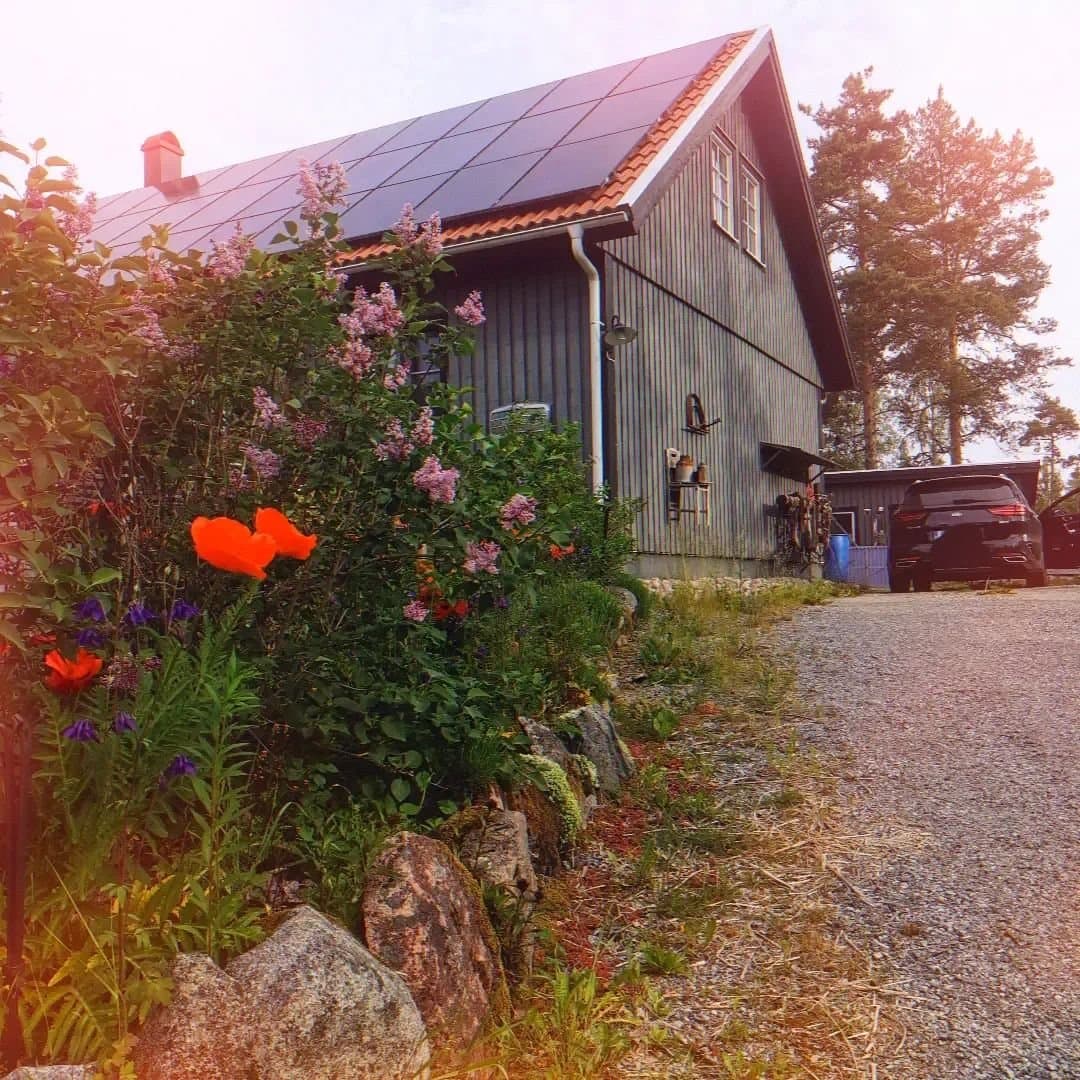 Västanbergsvägen i Åkersberga