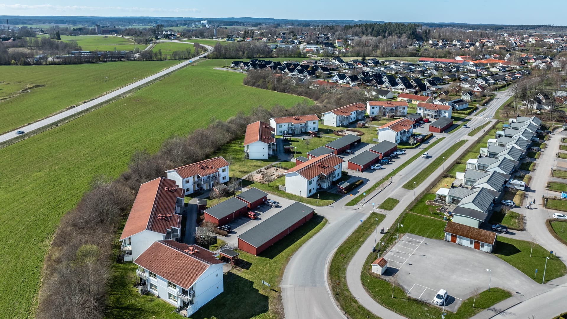 Boråsvägen i Vårgårda
