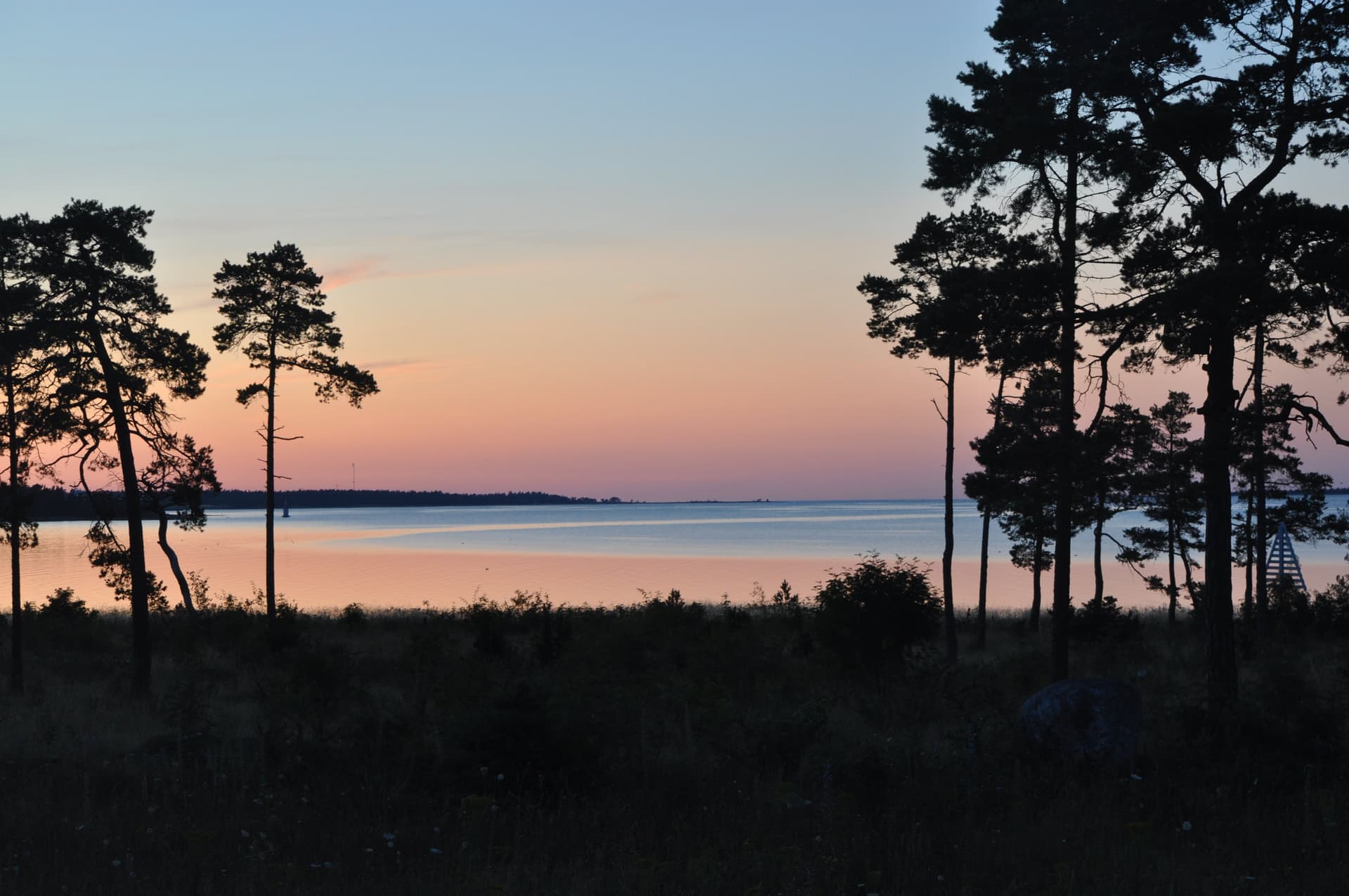 Kustparksvägen i Fårösund