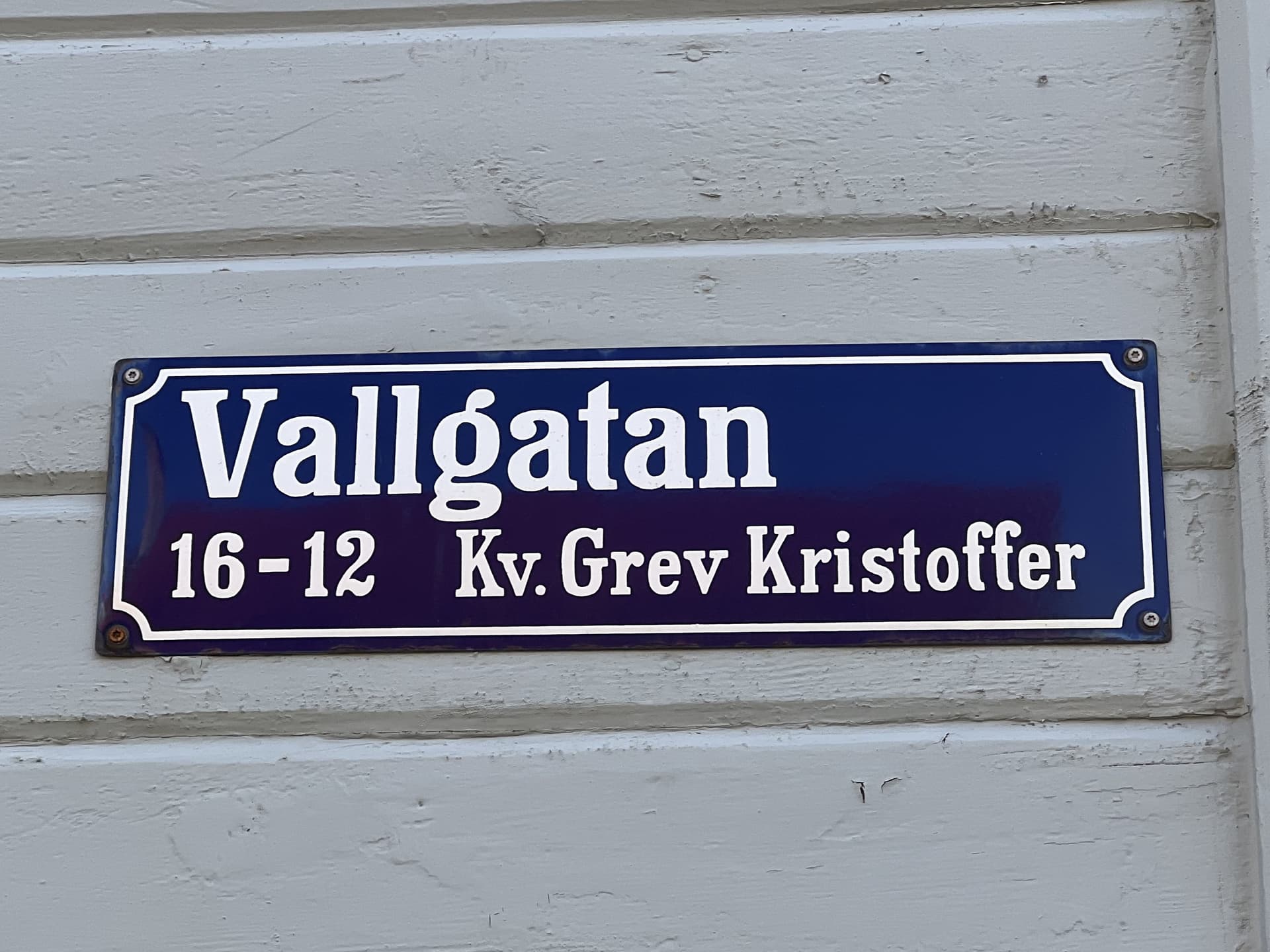 Vallgatan i Halmstad
