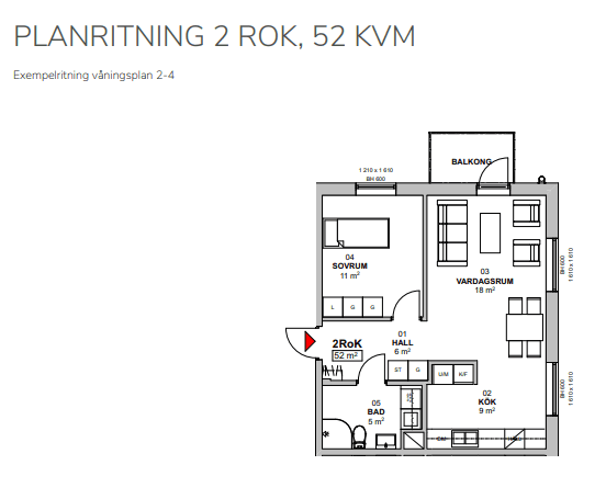Vikaholmsallen i Växjö