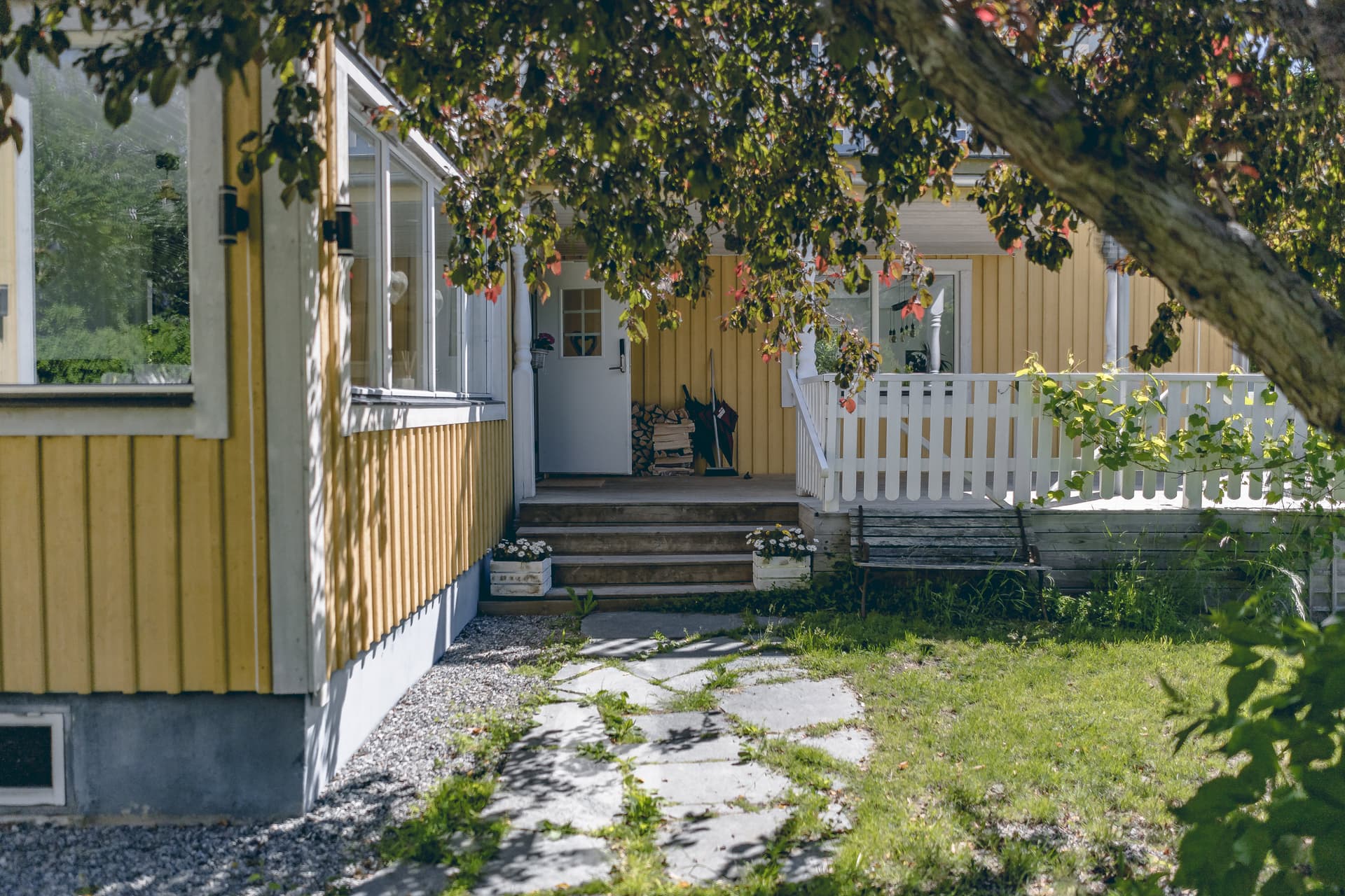 Höglundavägen i Skå