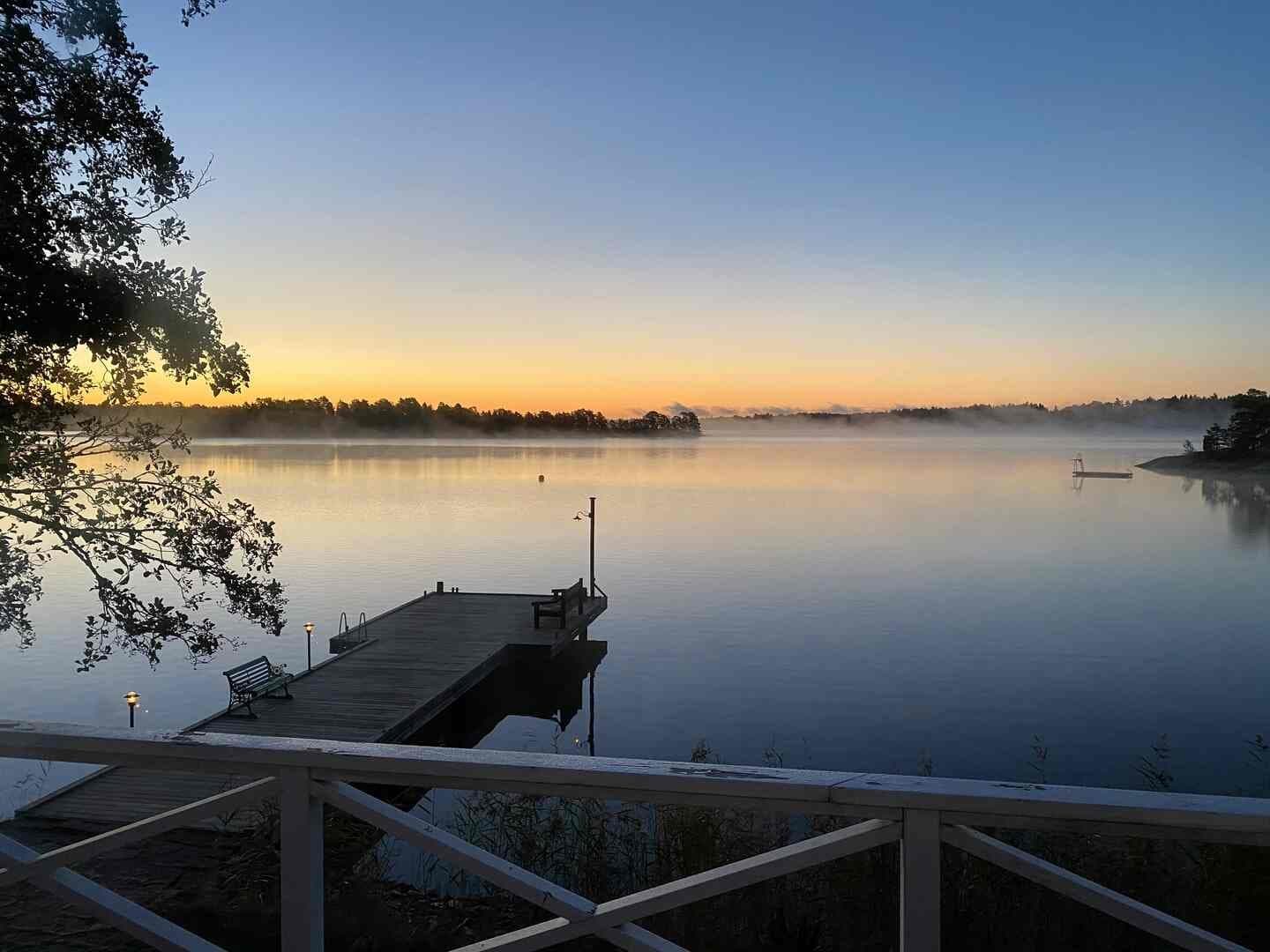 Björksalavägen i Värmdö