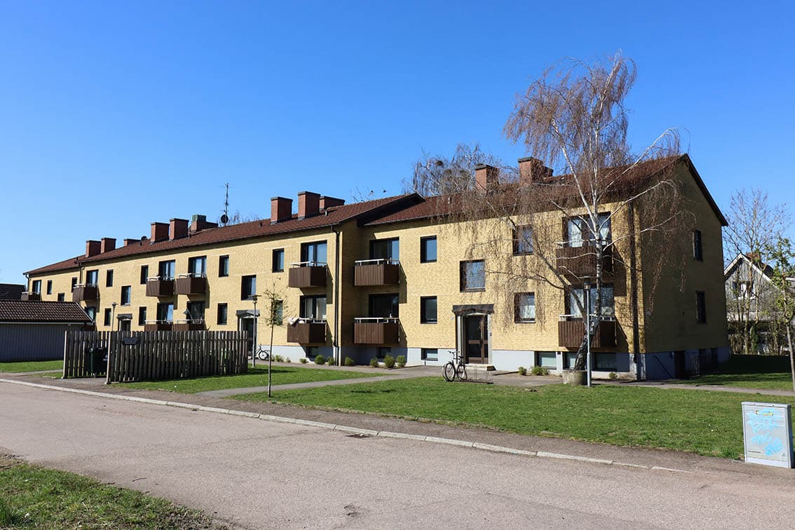 Svedbergsgatan i Nyvång