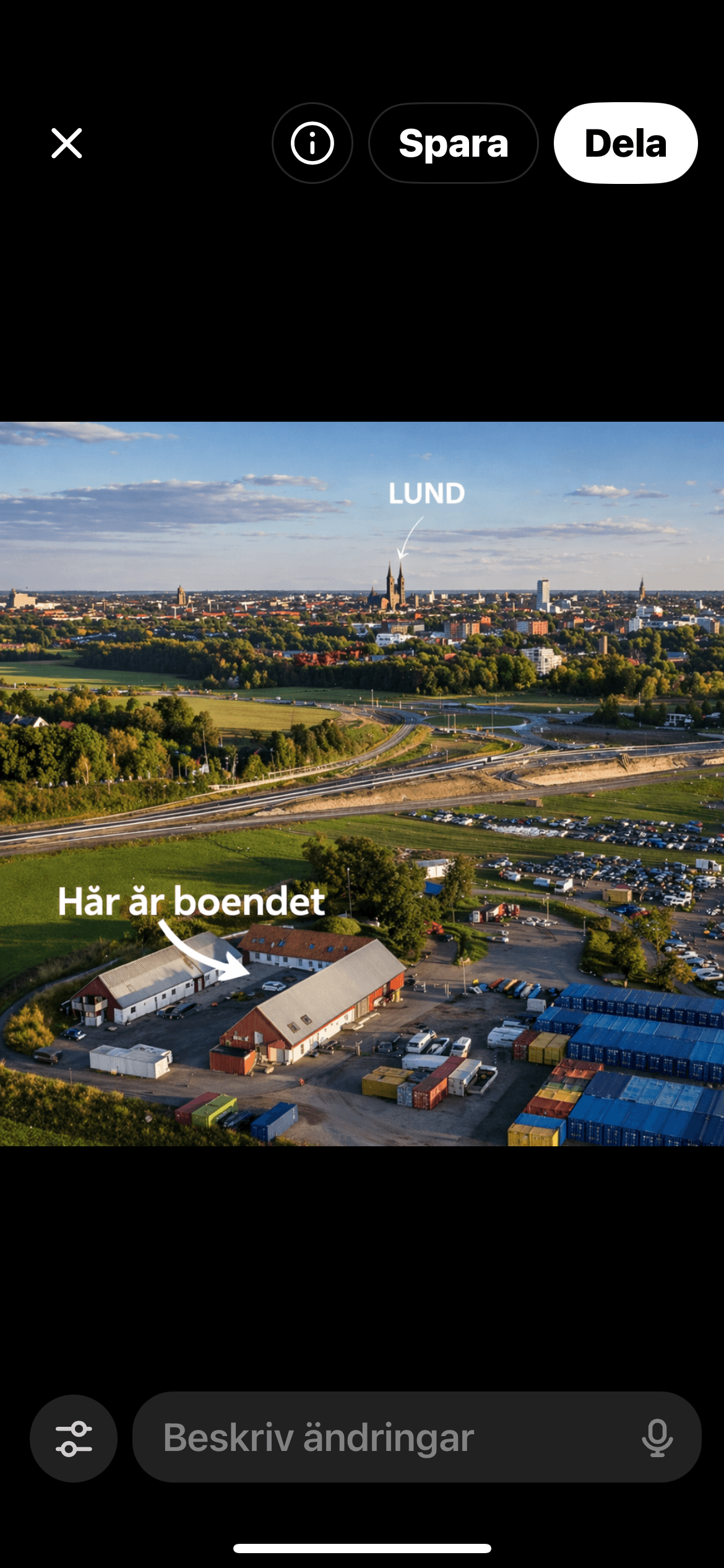 Knästorps kvarnväg i Staffanstorp