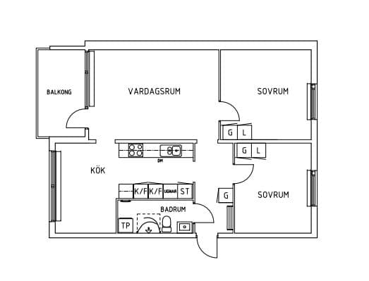 Kungsvägen i Växjö
