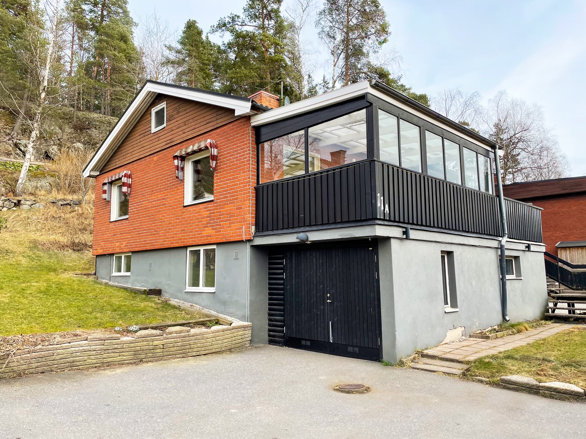 Björkängsvägen i Huddinge