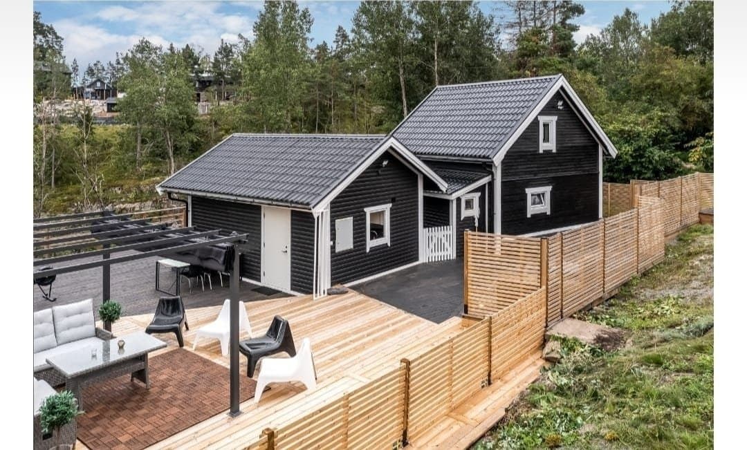Tallbarrsvägen i Huddinge