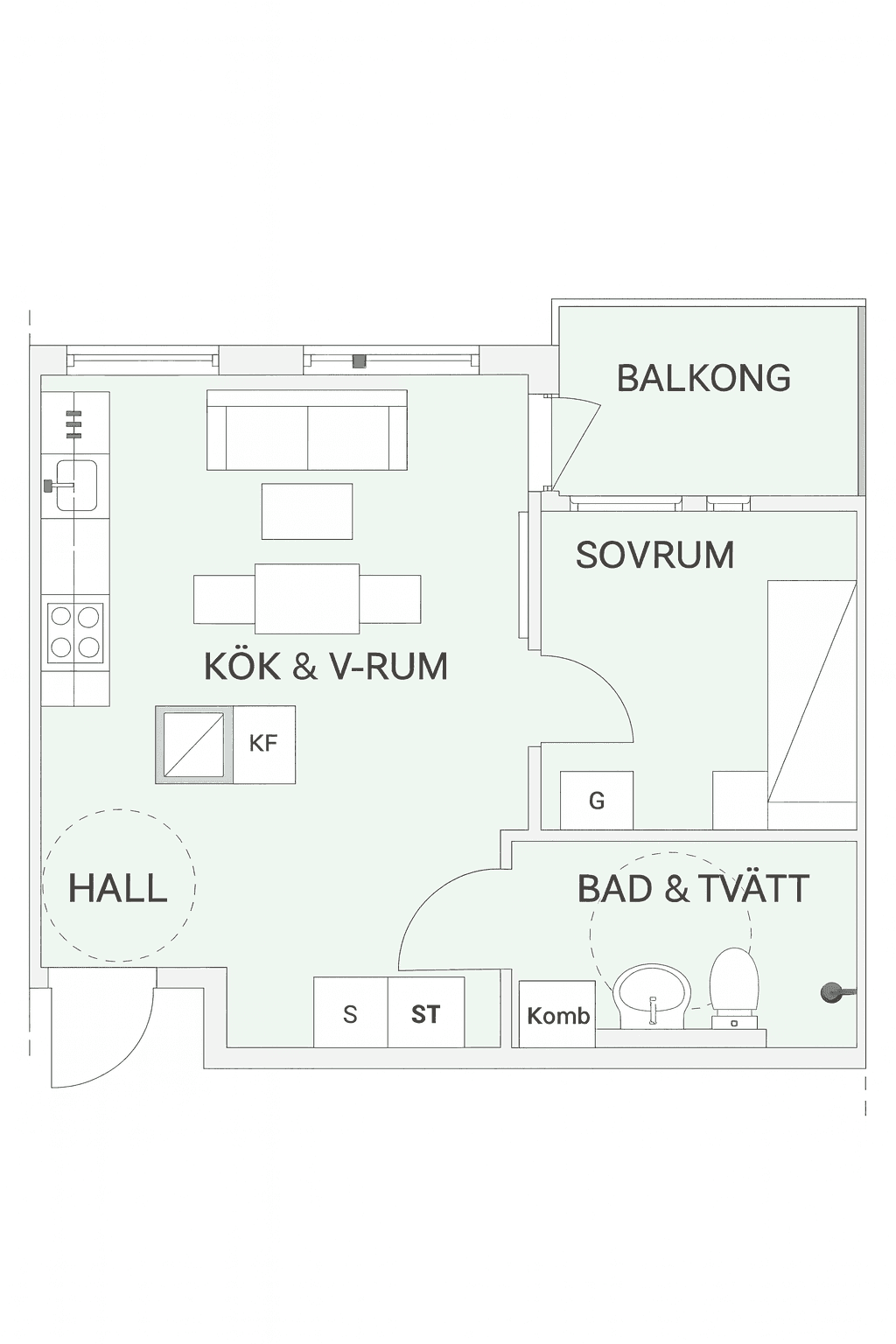 Dunderbacksvägen i Finspång