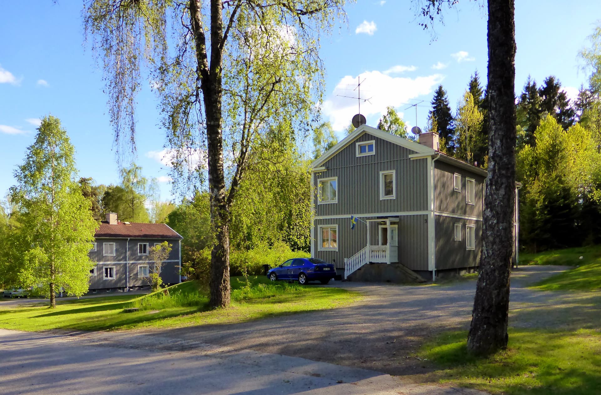 Otteshagsvägen i Guldsmedshyttan