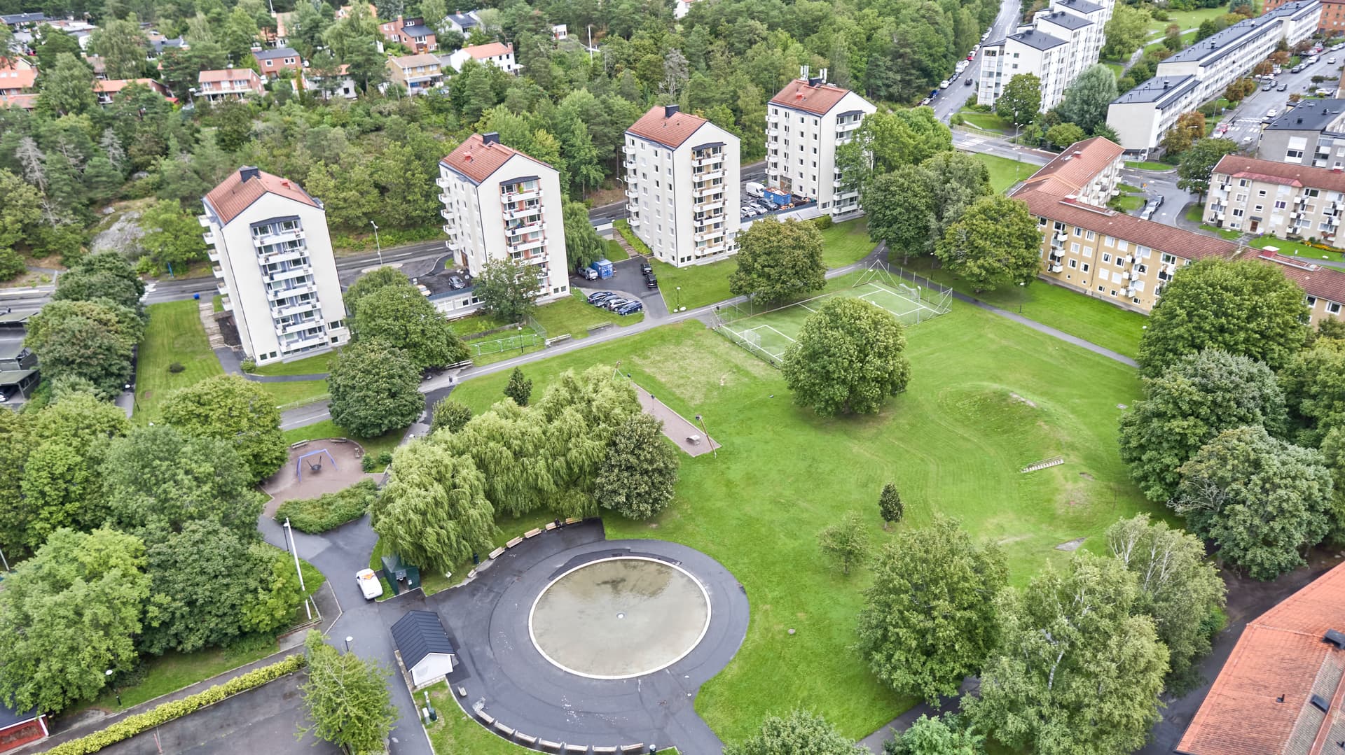 Skattegårdsvägen i Stockholm
