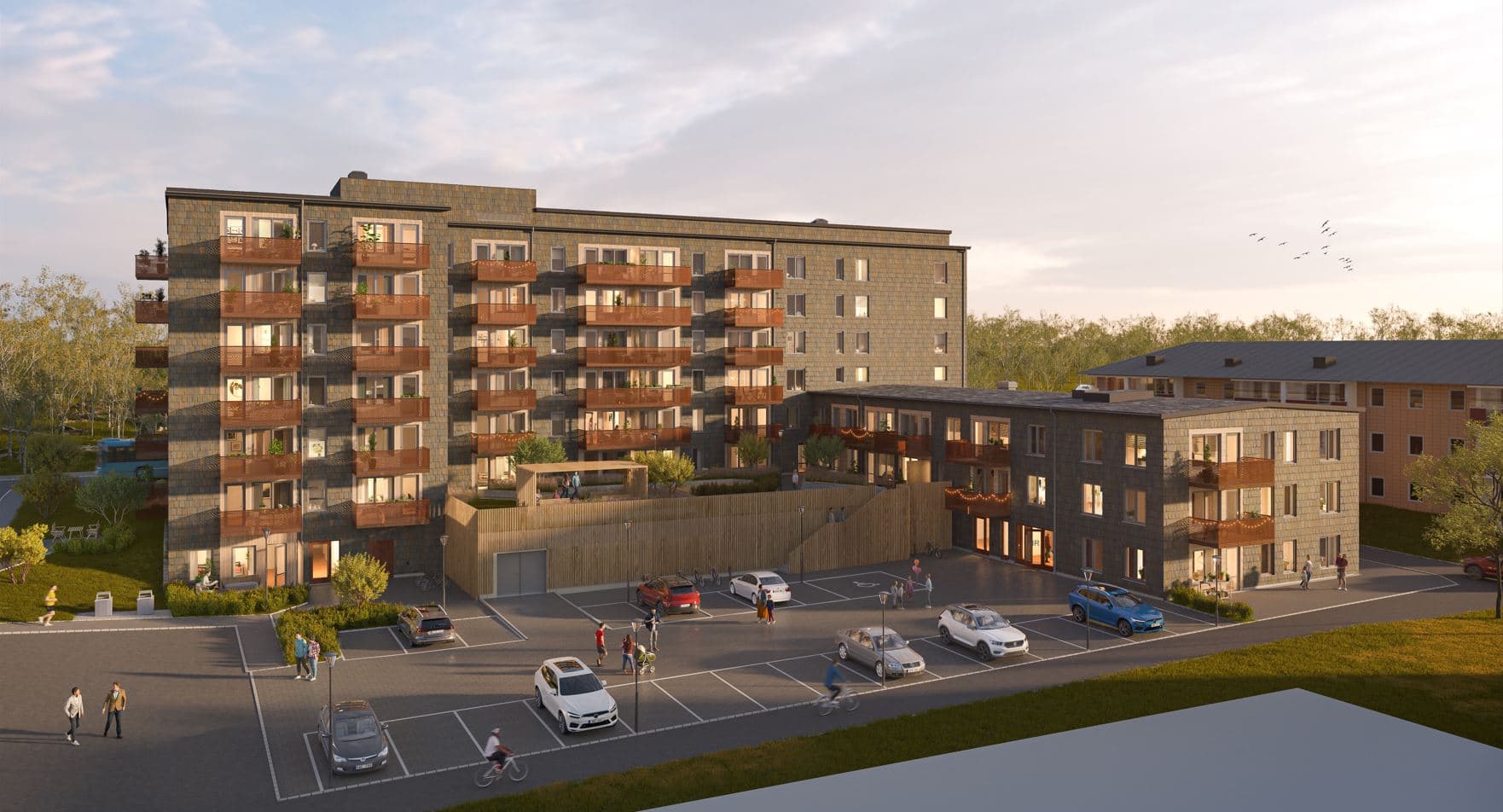 Knektegårdsgatan i Alingsås