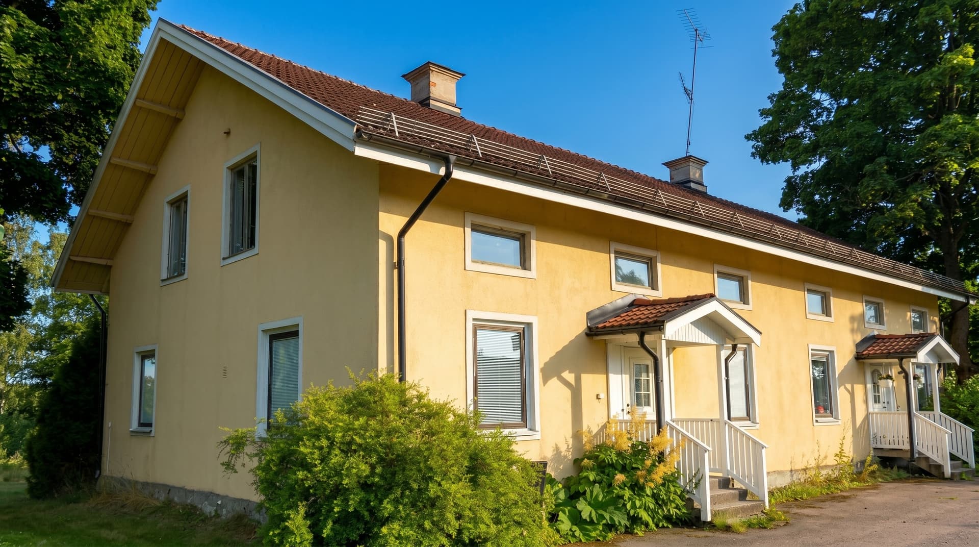 Vitabruksvägen i By Kyrkby