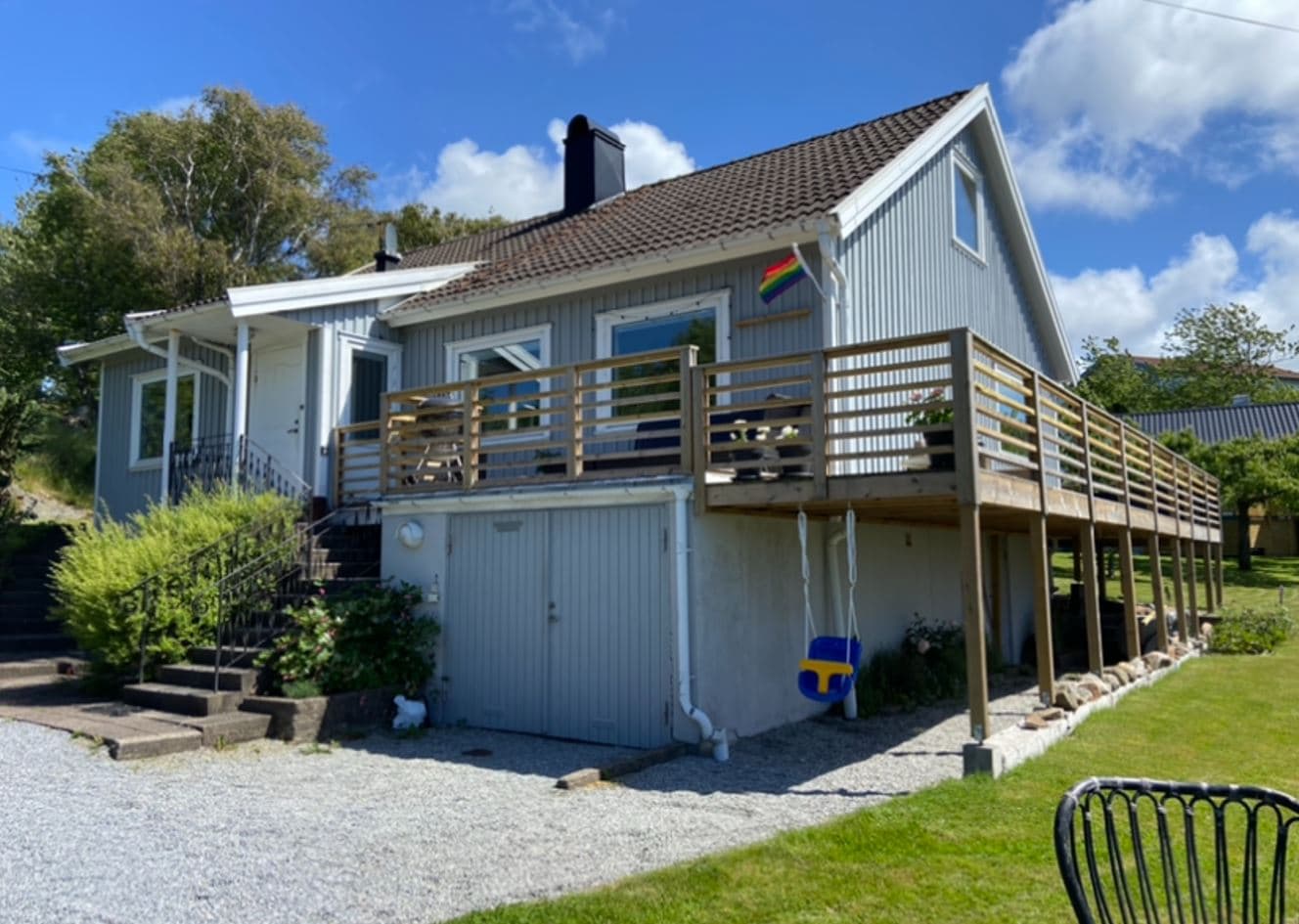Morlandavägen i Ellös