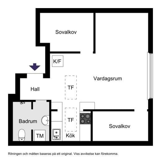Götaforsvägen i Enskede