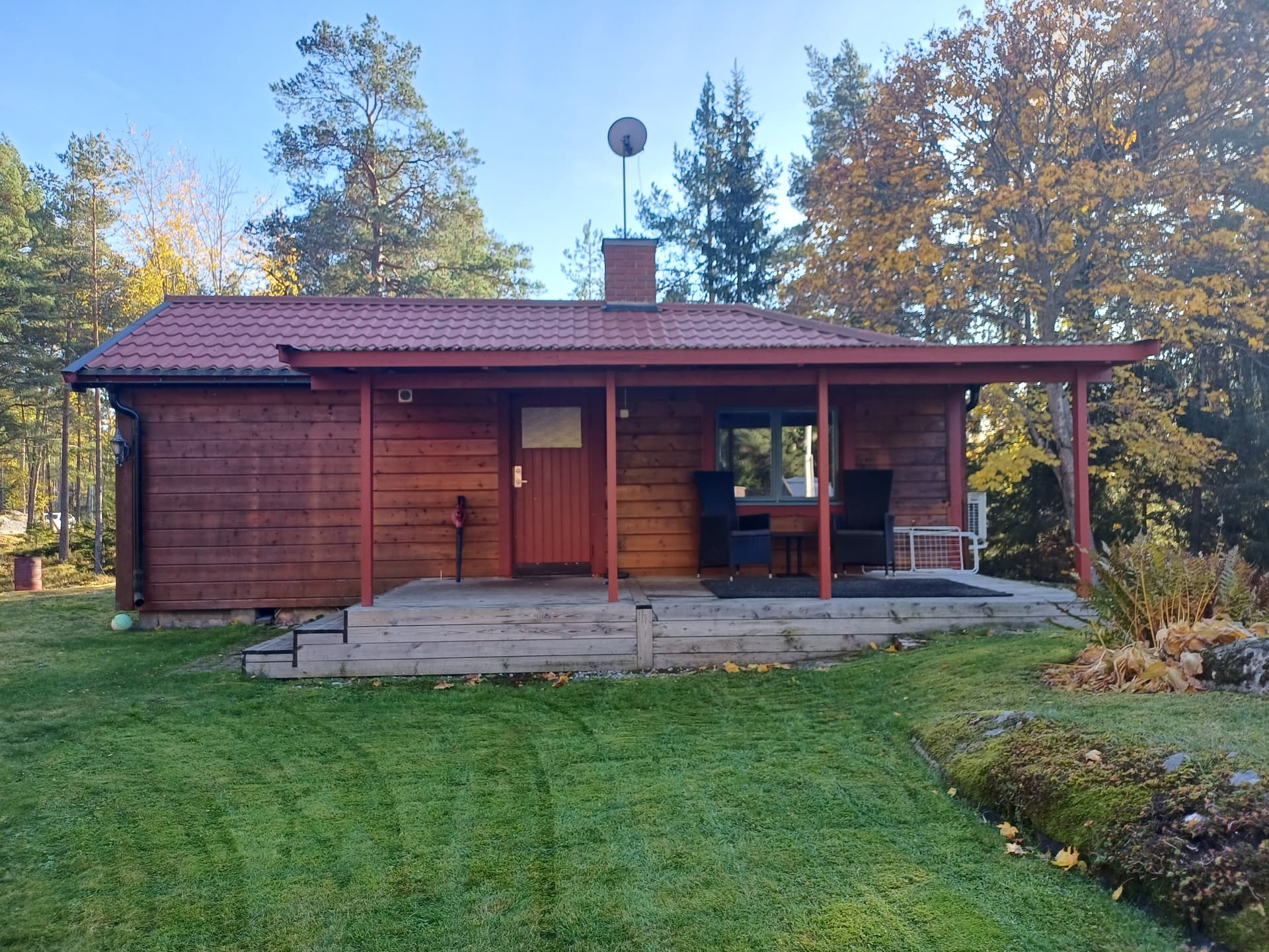 Mörtviksvägen i Ingarö