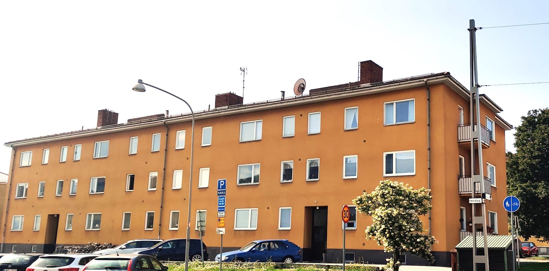 Albrektsvägen i Norrköping
