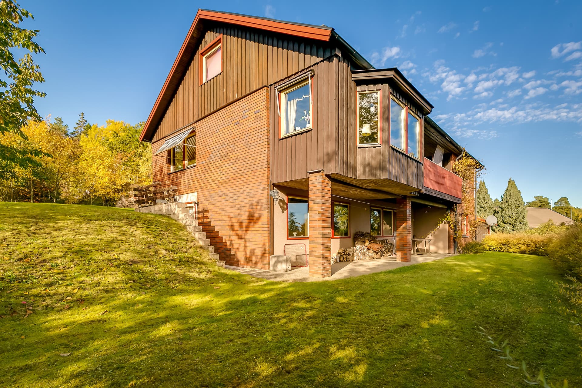 Skogsvägen i Åby