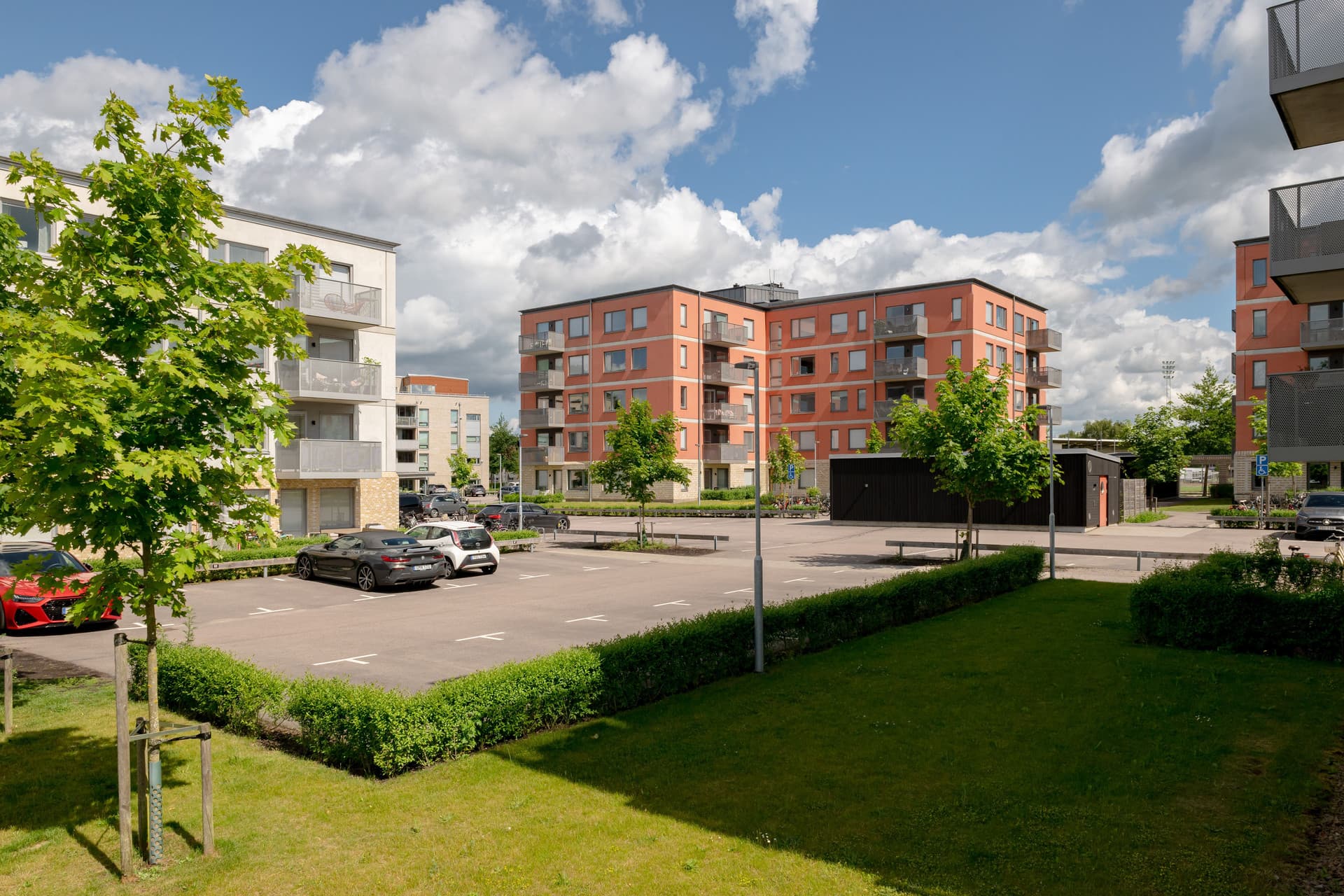 Trapetsgatan i Ängelholm