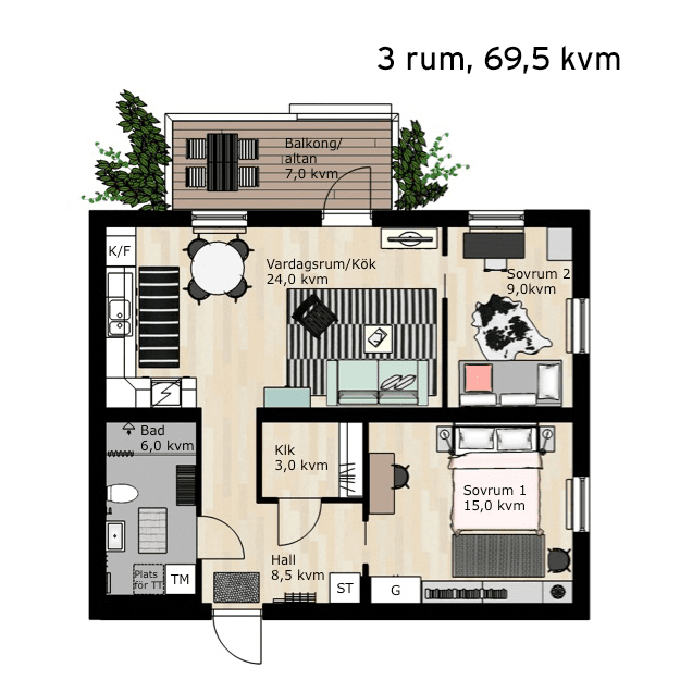 Tegvägen i Bålsta