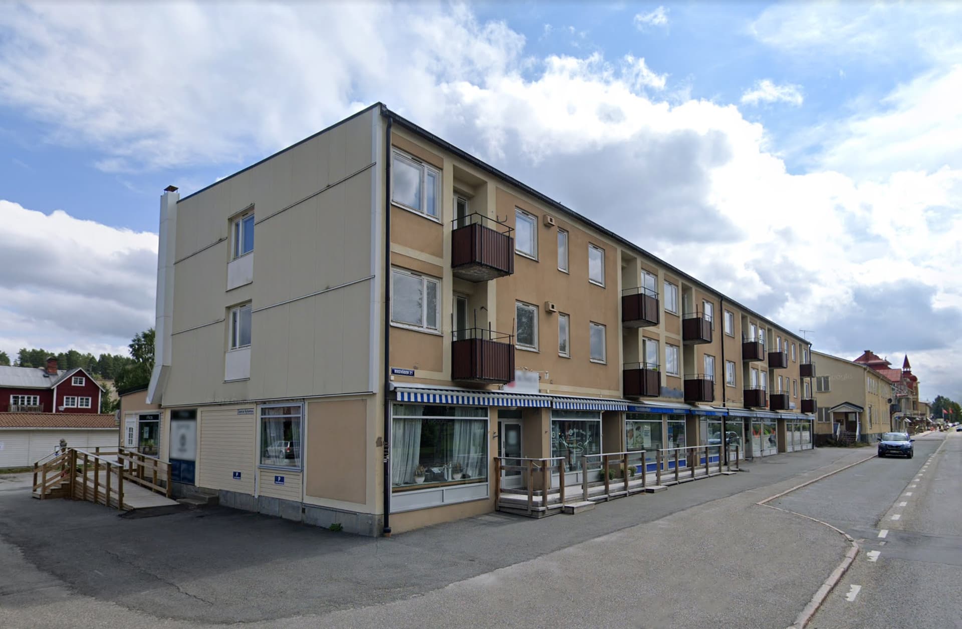 Riksvägen i Bräcke