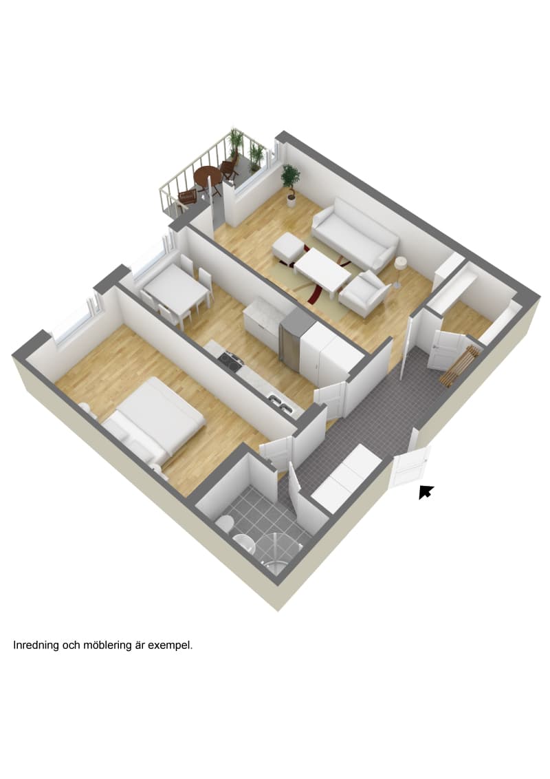 Skäggetorps centrum i Linköping