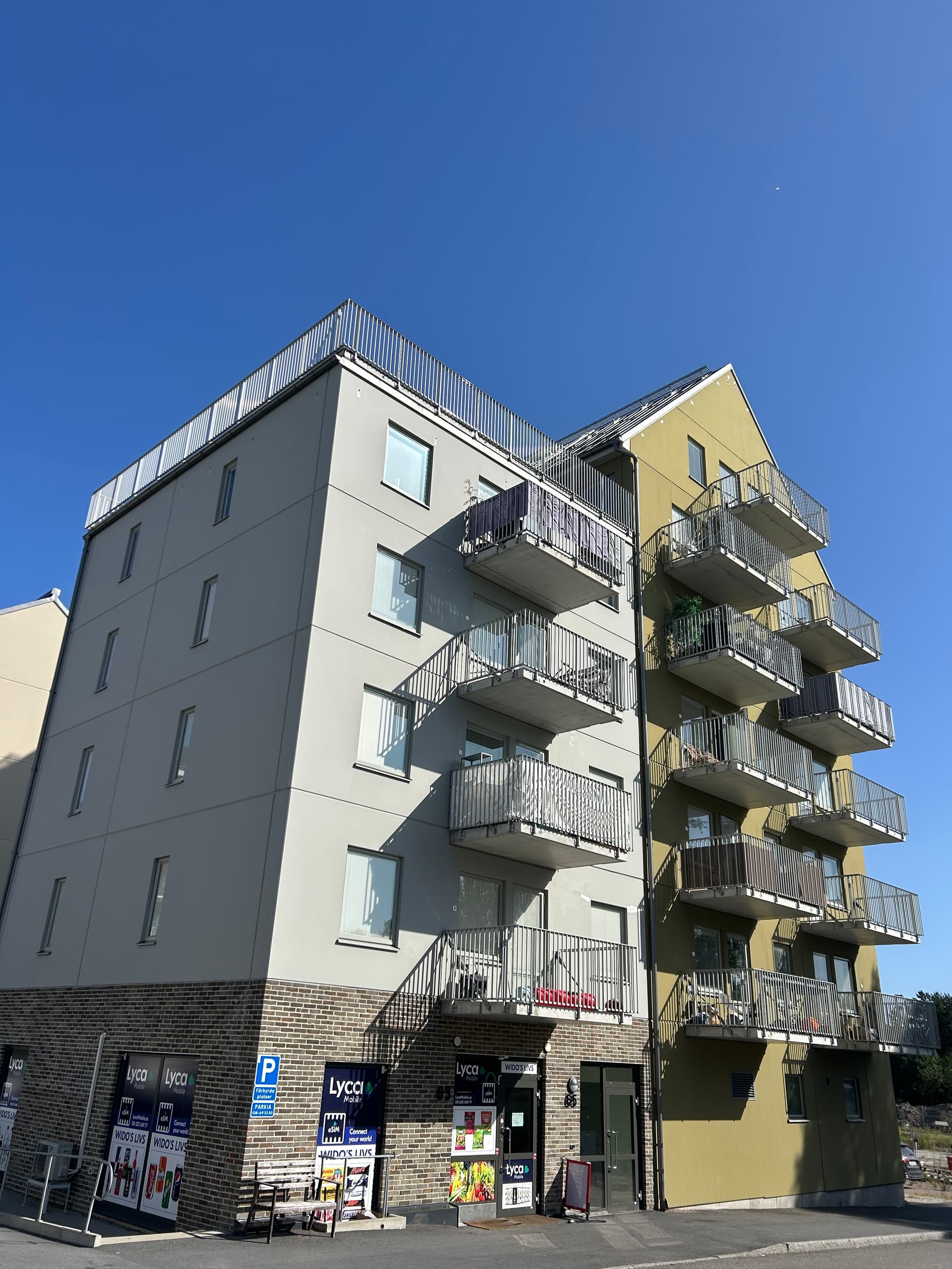 Valthornsvägen i Uppsala