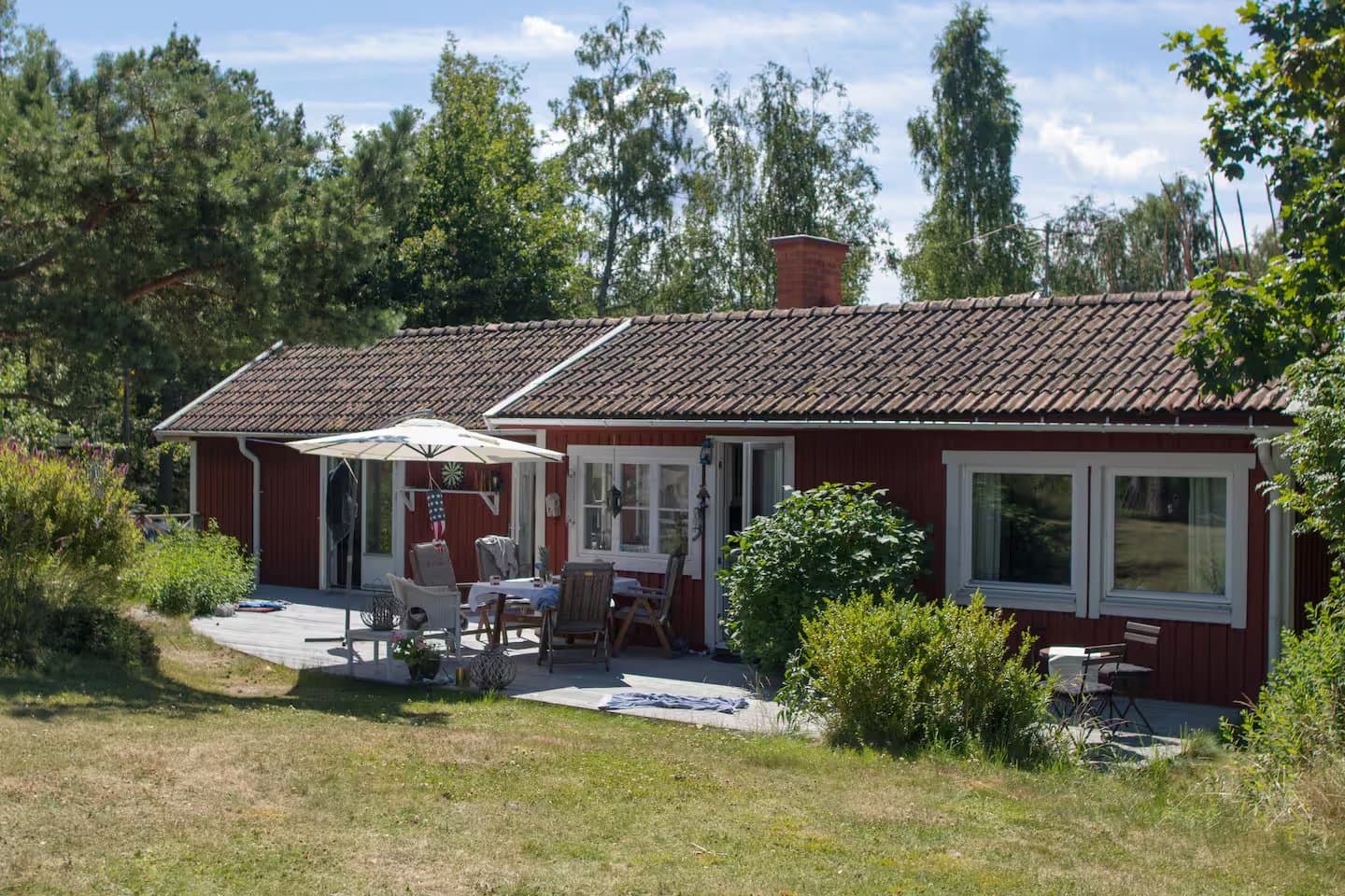 Hamnuddsvägen i Gustavsberg