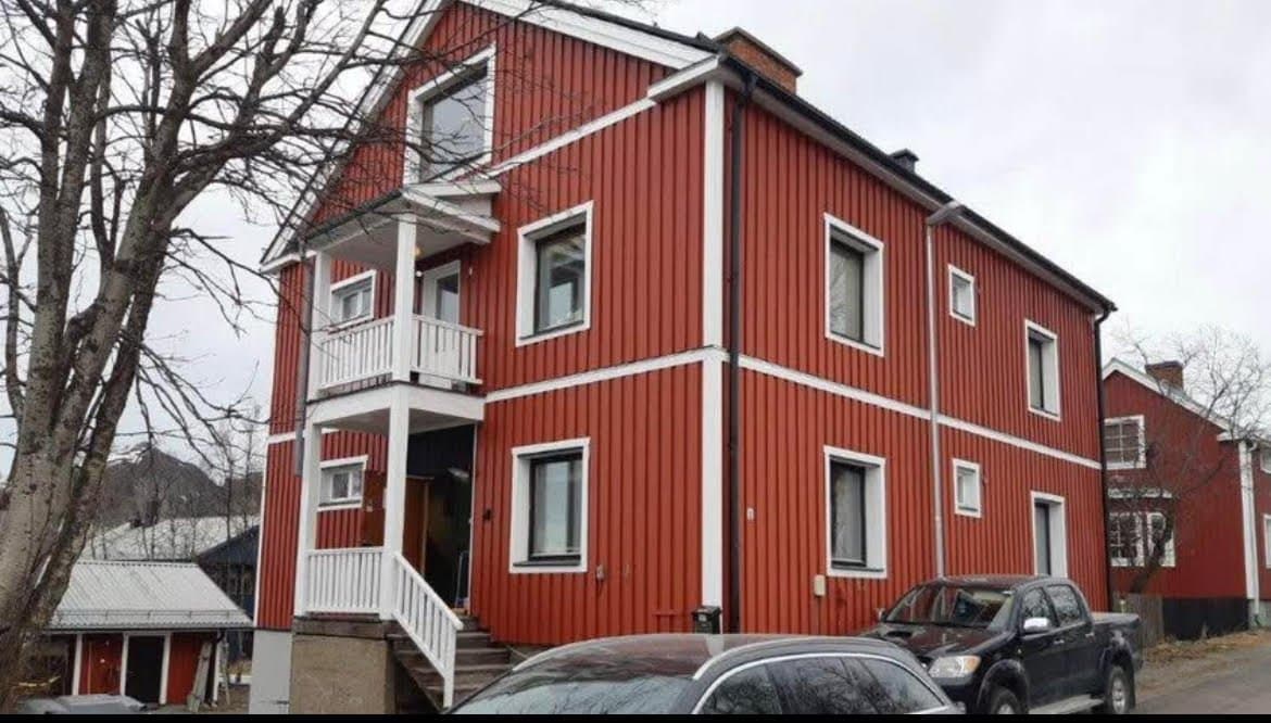 Hermelinsgatan i Kiruna