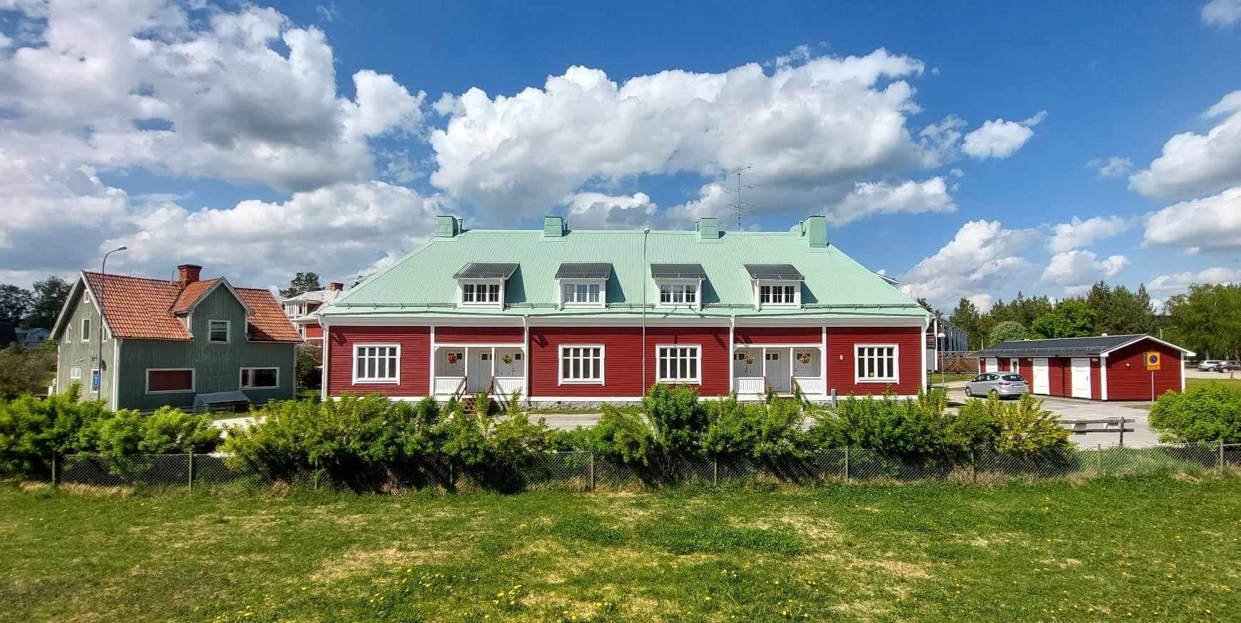 Gamla vägen i 8A Alby
