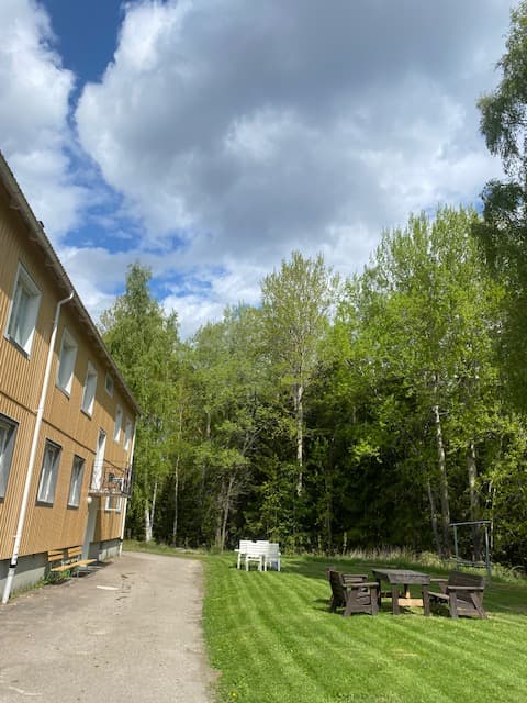 Centralvägen i Vallvik